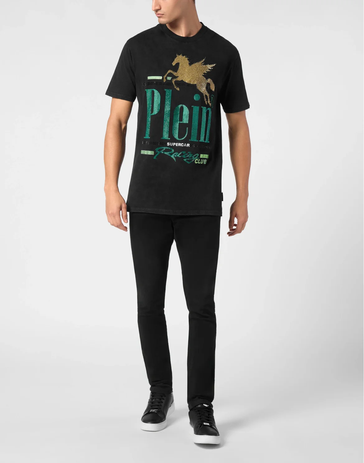 Jersey T-shirt Round Neck SS Racing Club, цвет: Черный