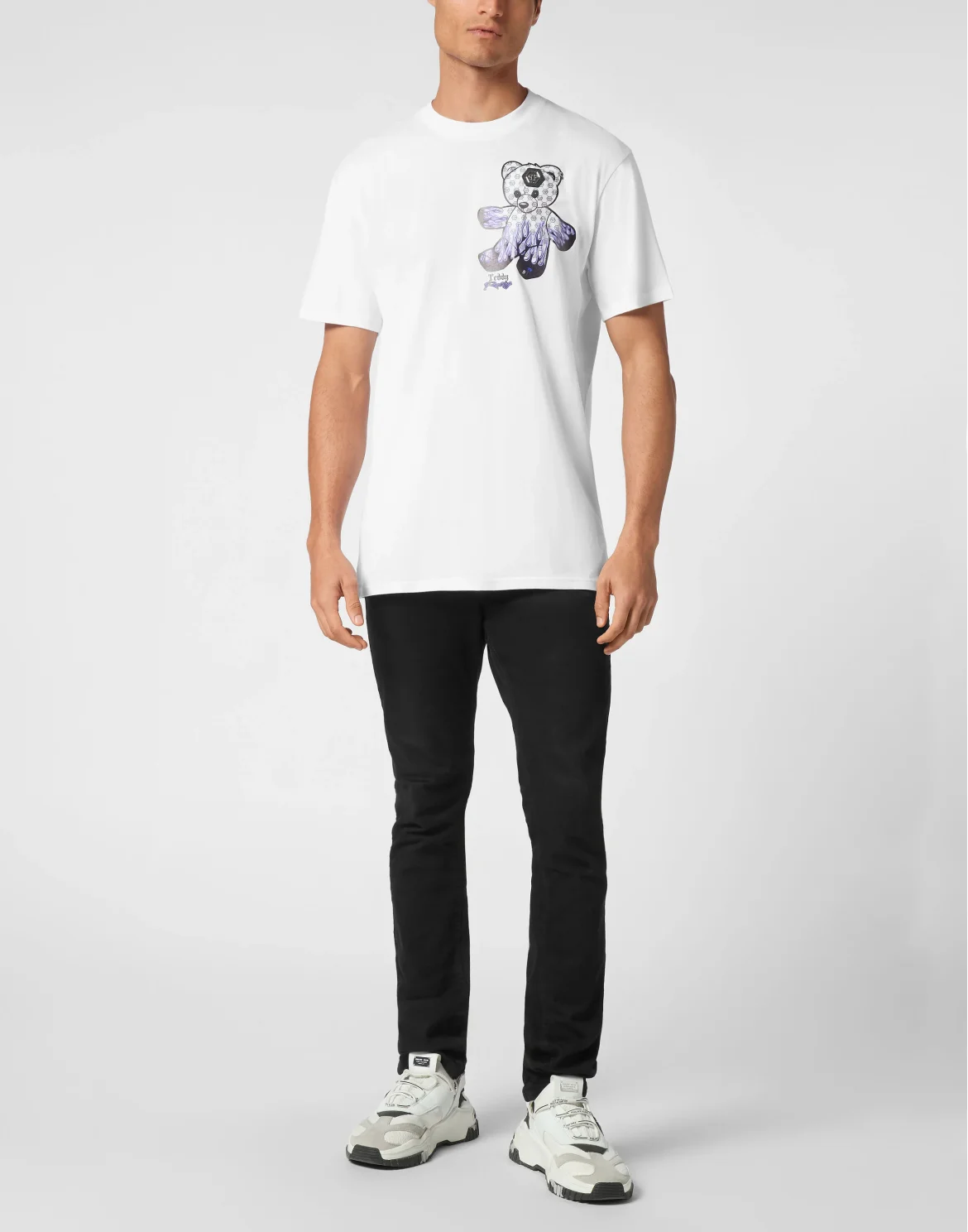 Jersey T-shirt Round Neck SS Teddy Bear, цвет: Белый