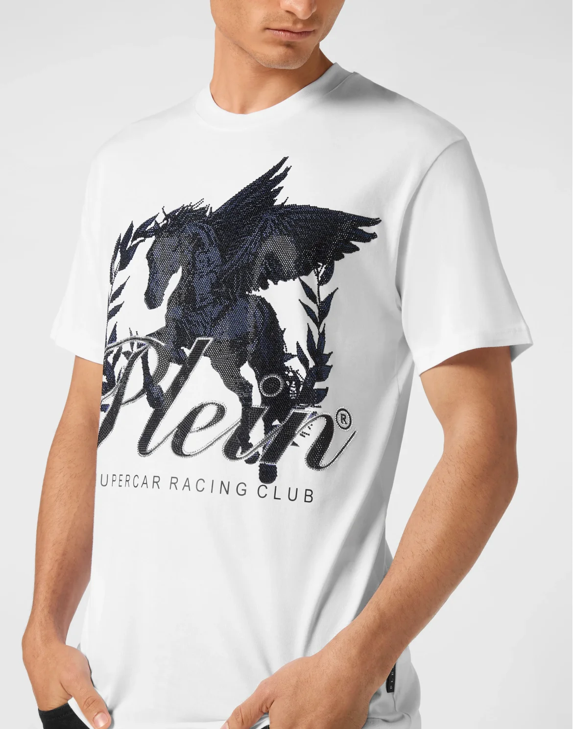 Jersey T-shirt Round Neck SS Racing Club, цвет: Белый