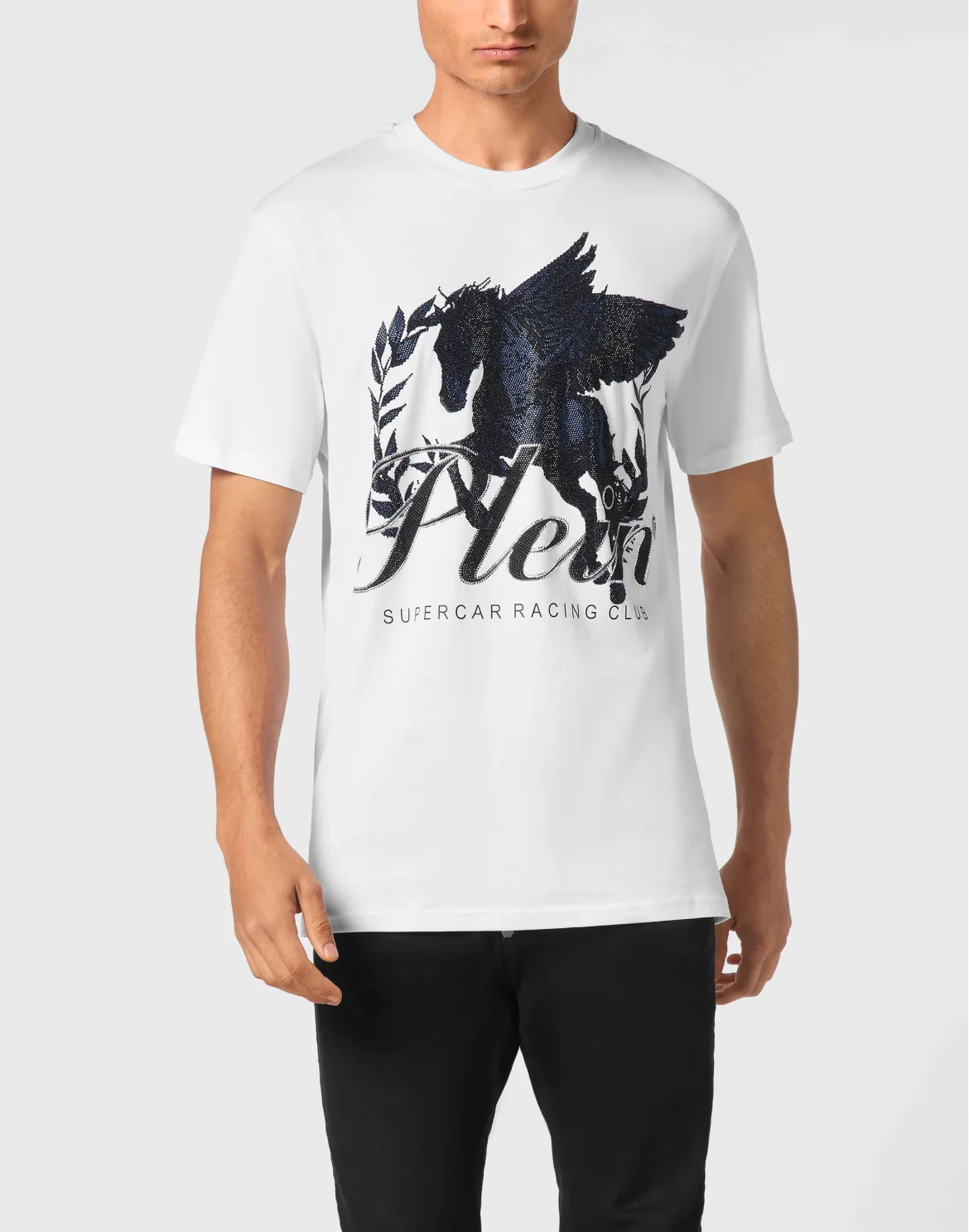 Jersey T-shirt Round Neck SS Racing Club, цвет: Белый