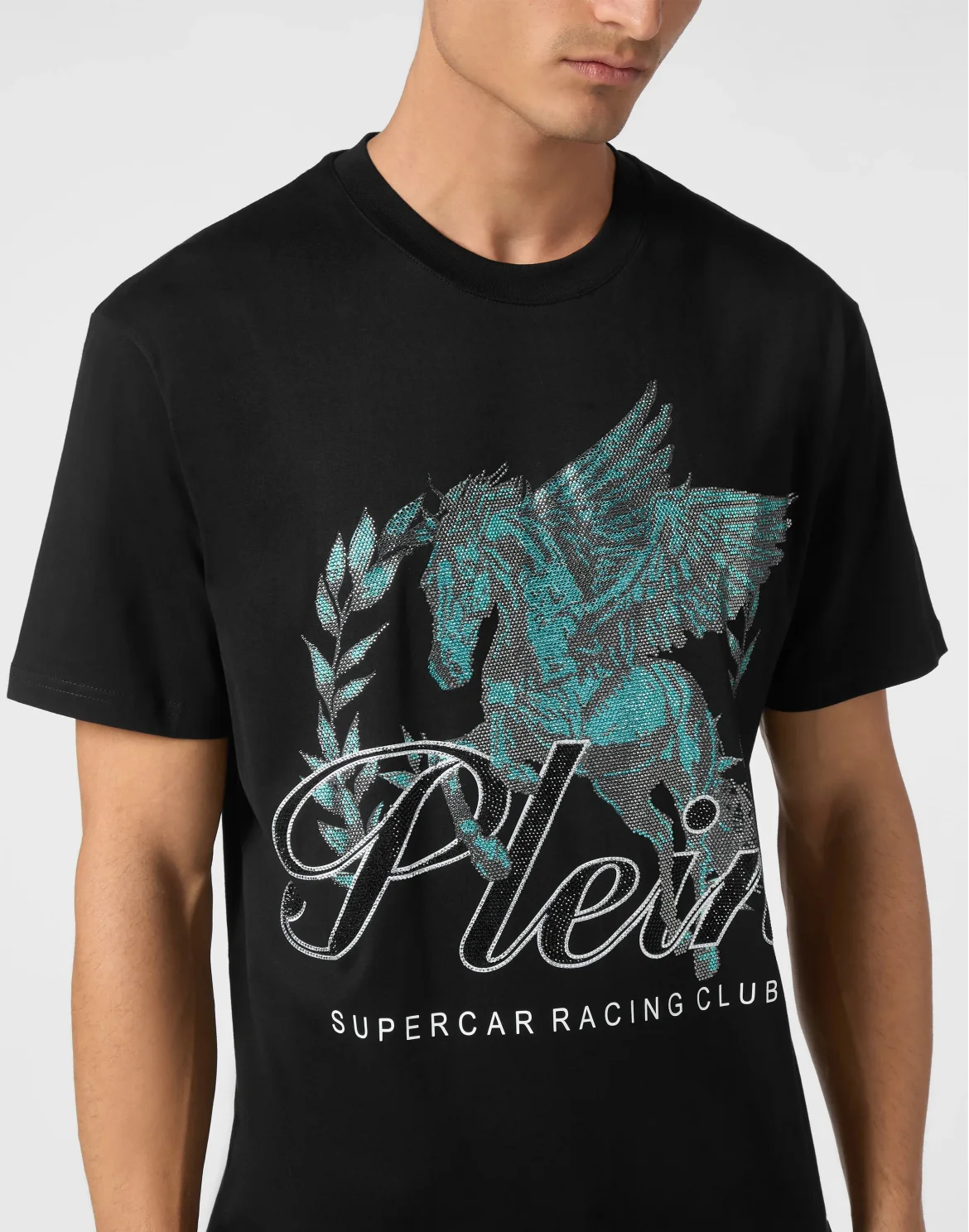 Jersey T-shirt Round Neck SS Racing Club, цвет: Черный