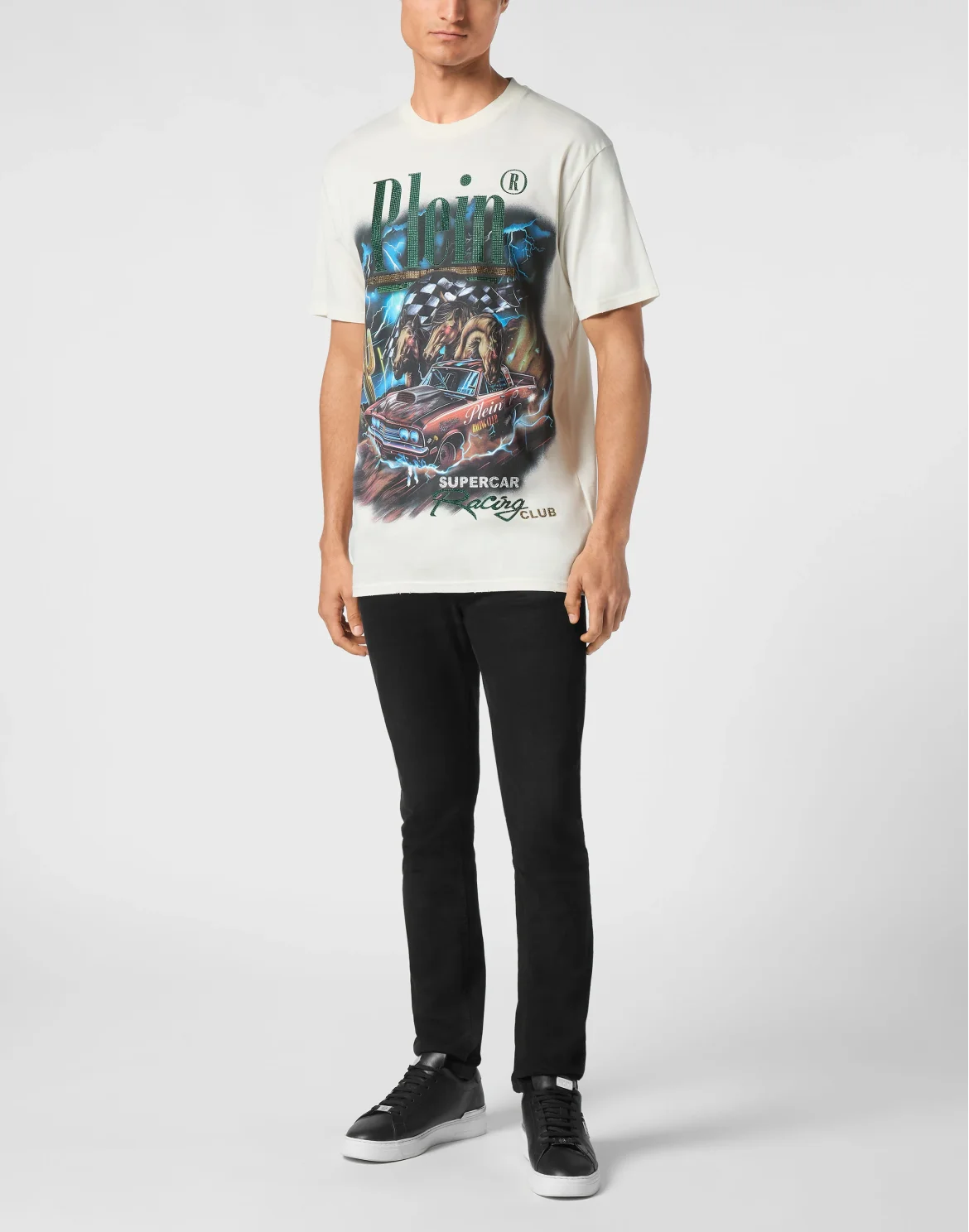 Jersey T-shirt Round Neck SS Racing Club, цвет: Бежевый