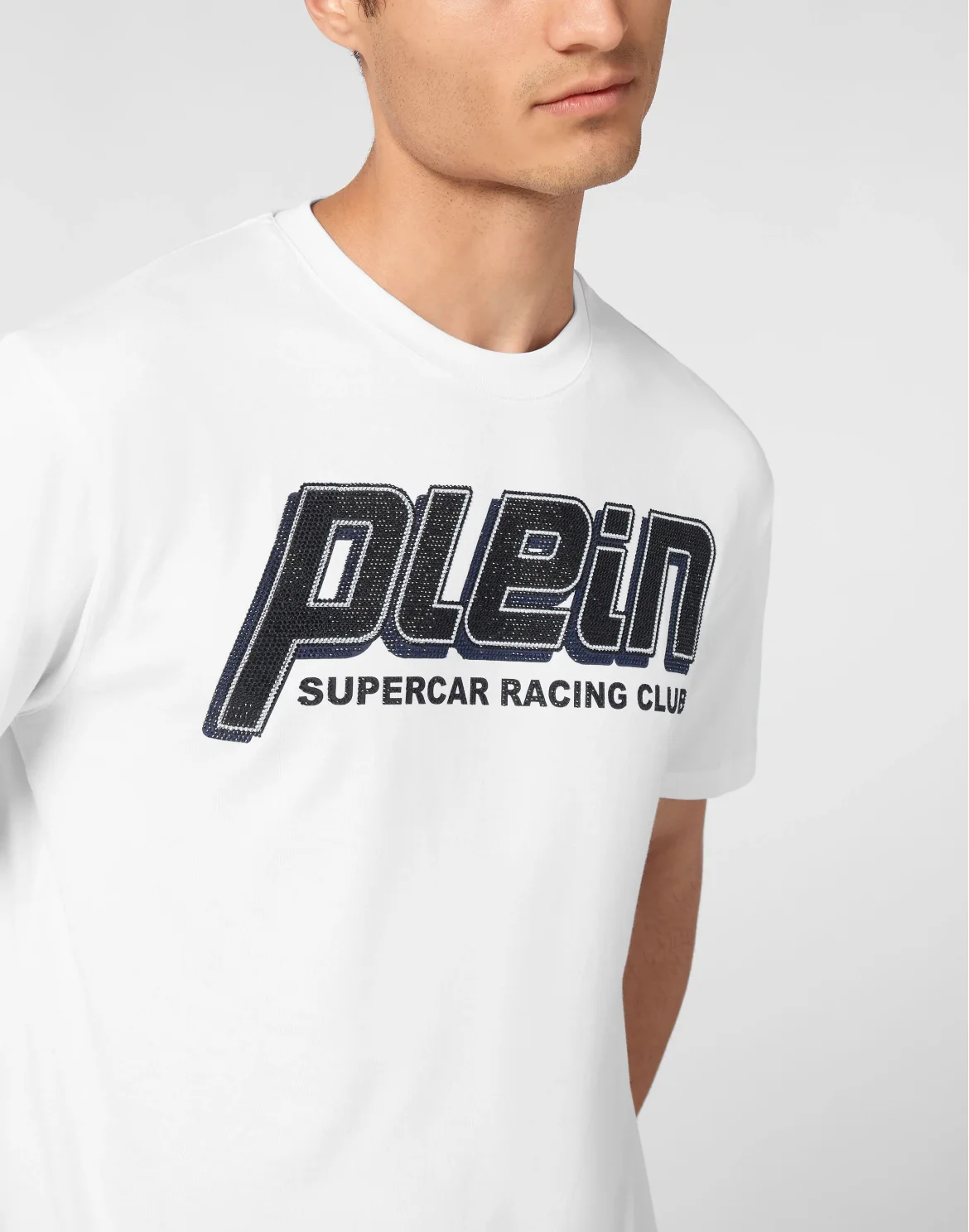 Jersey T-shirt Round Neck SS Strass Racing Club, цвет: Белый