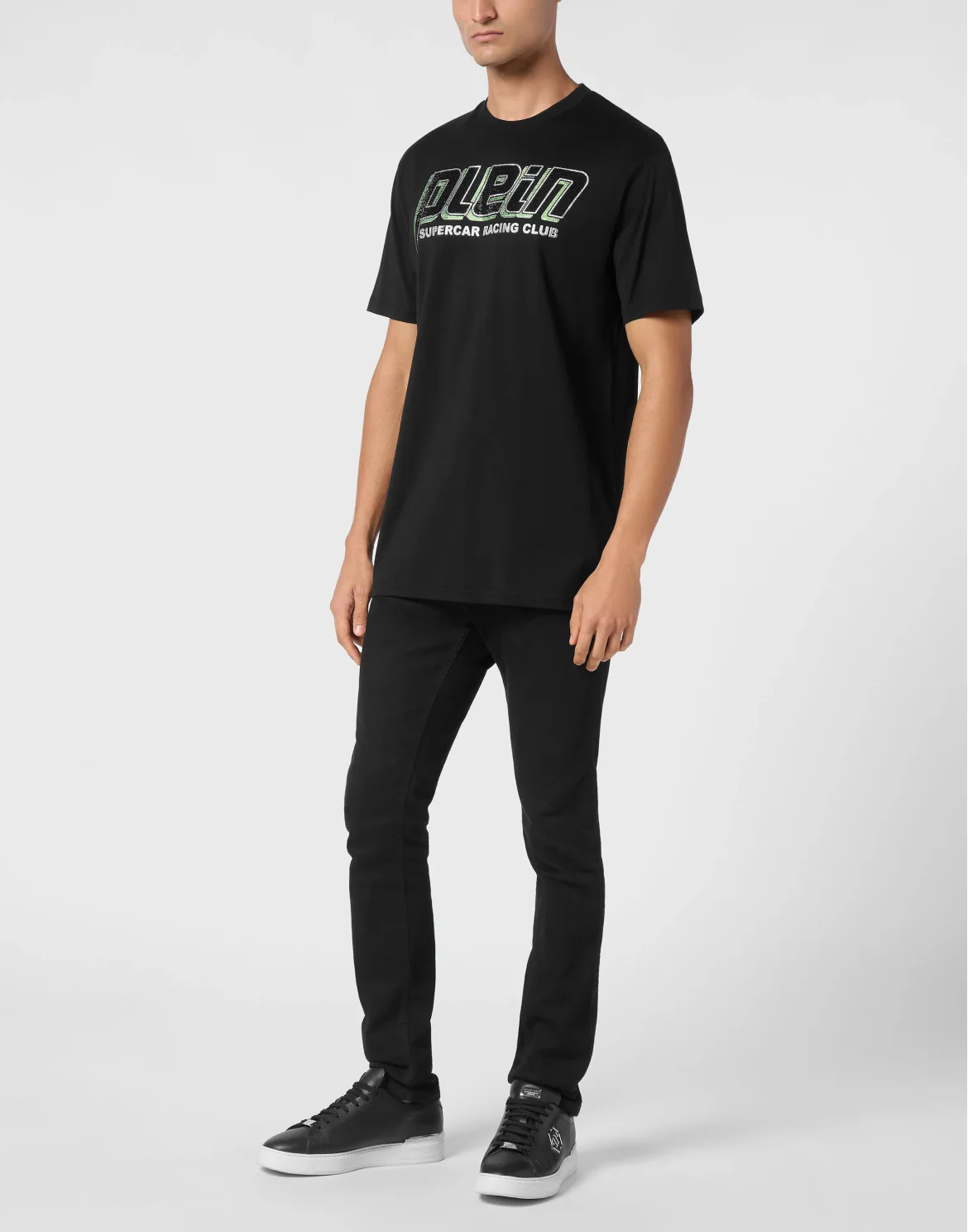 Jersey T-shirt Round Neck SS Strass Racing Club, цвет: Черный