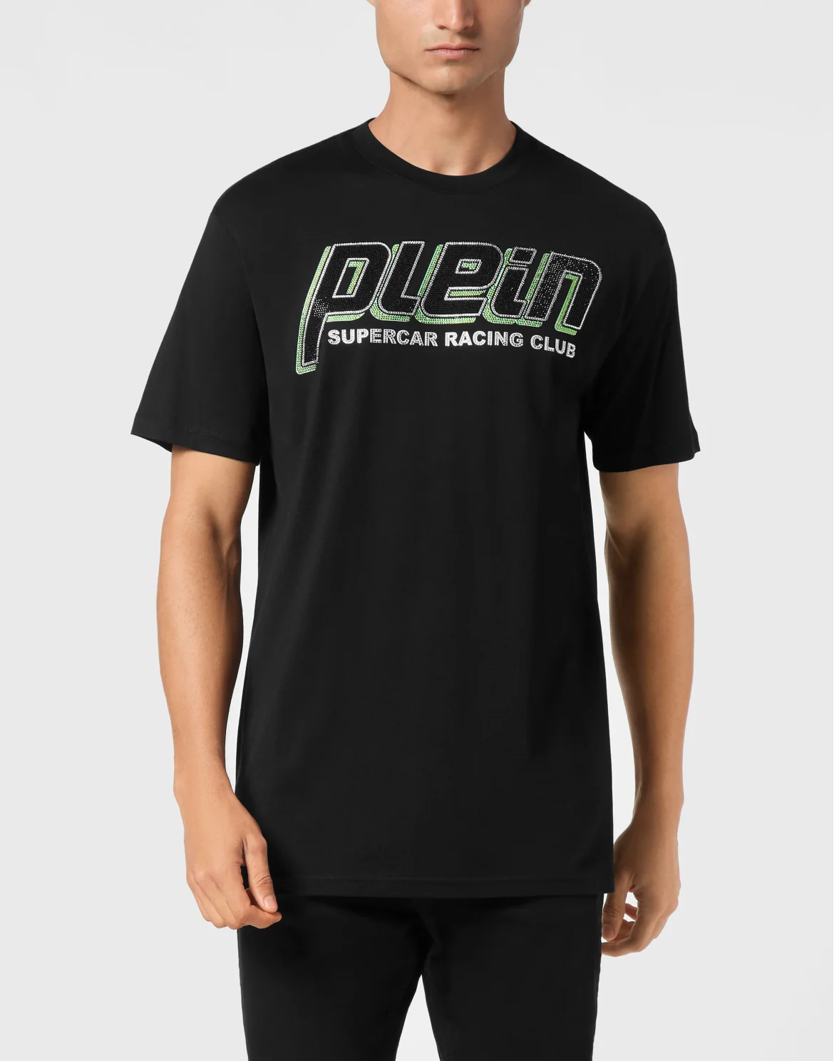 Jersey T-shirt Round Neck SS Strass Racing Club, цвет: Черный