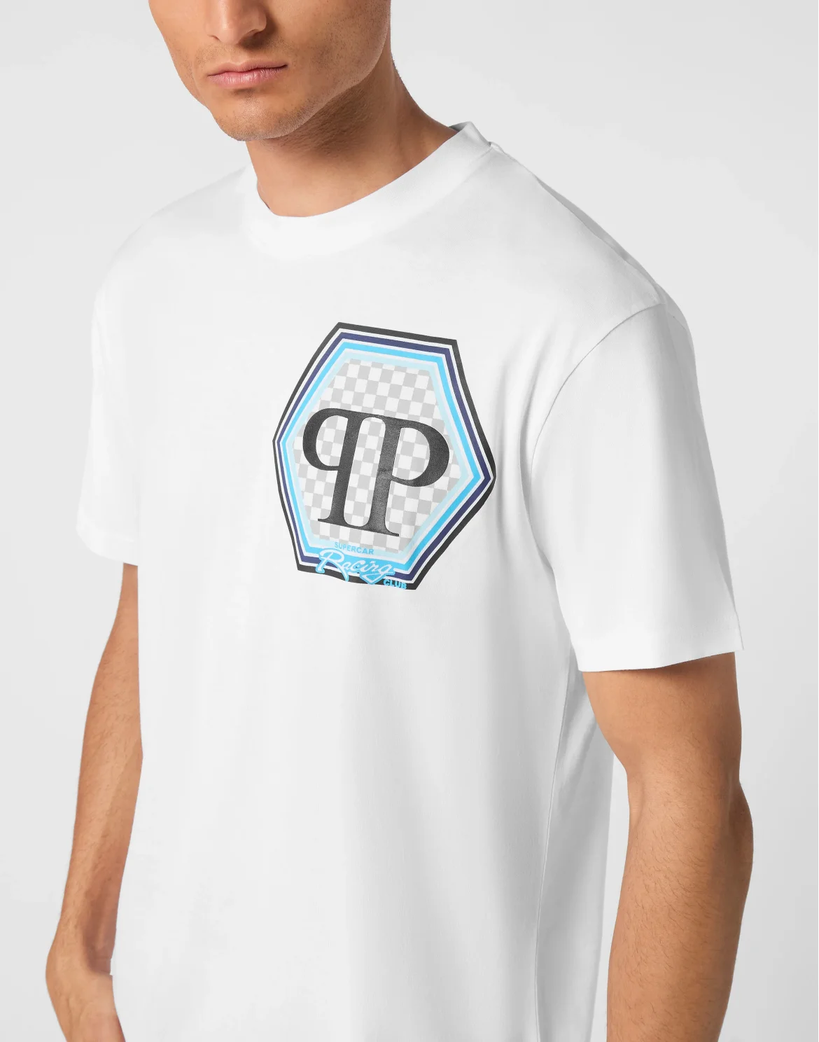 Jersey T-shirt Round Neck SS Hexagon, цвет: Белый