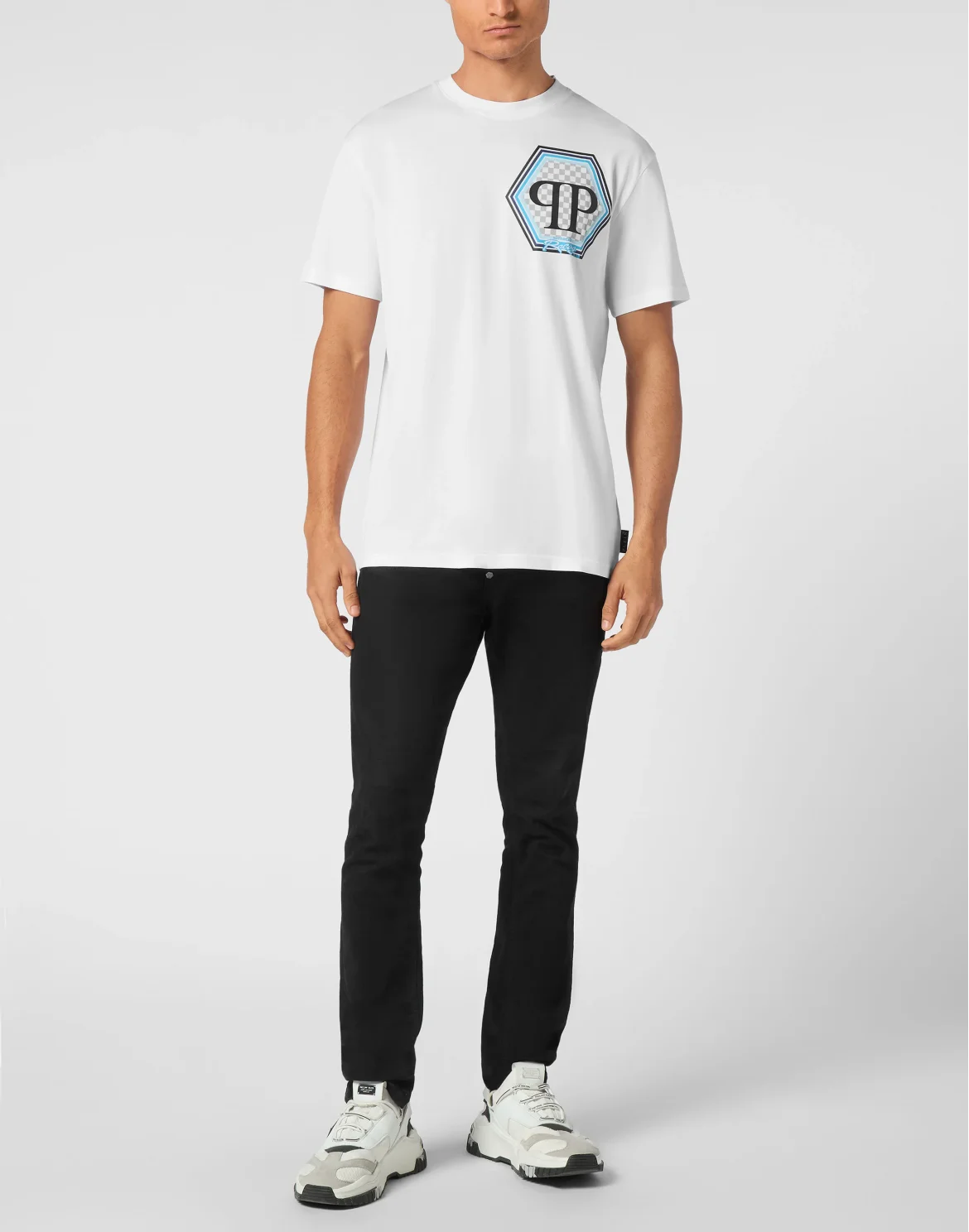 Jersey T-shirt Round Neck SS Hexagon, цвет: Белый