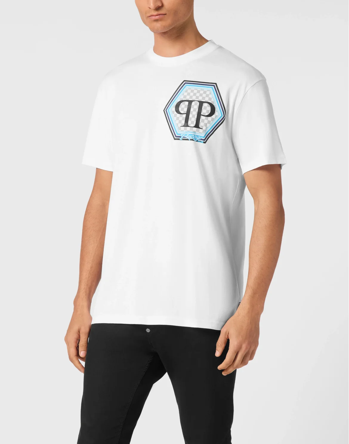 Jersey T-shirt Round Neck SS Hexagon, цвет: Белый