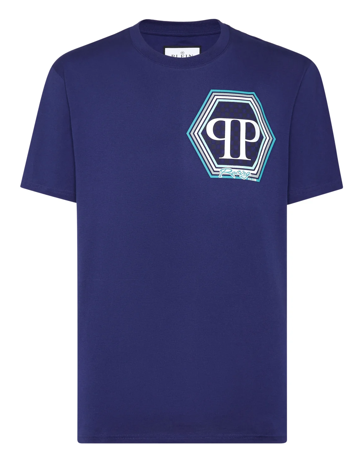 Jersey T-shirt Round Neck SS Hexagon, цвет: Синий