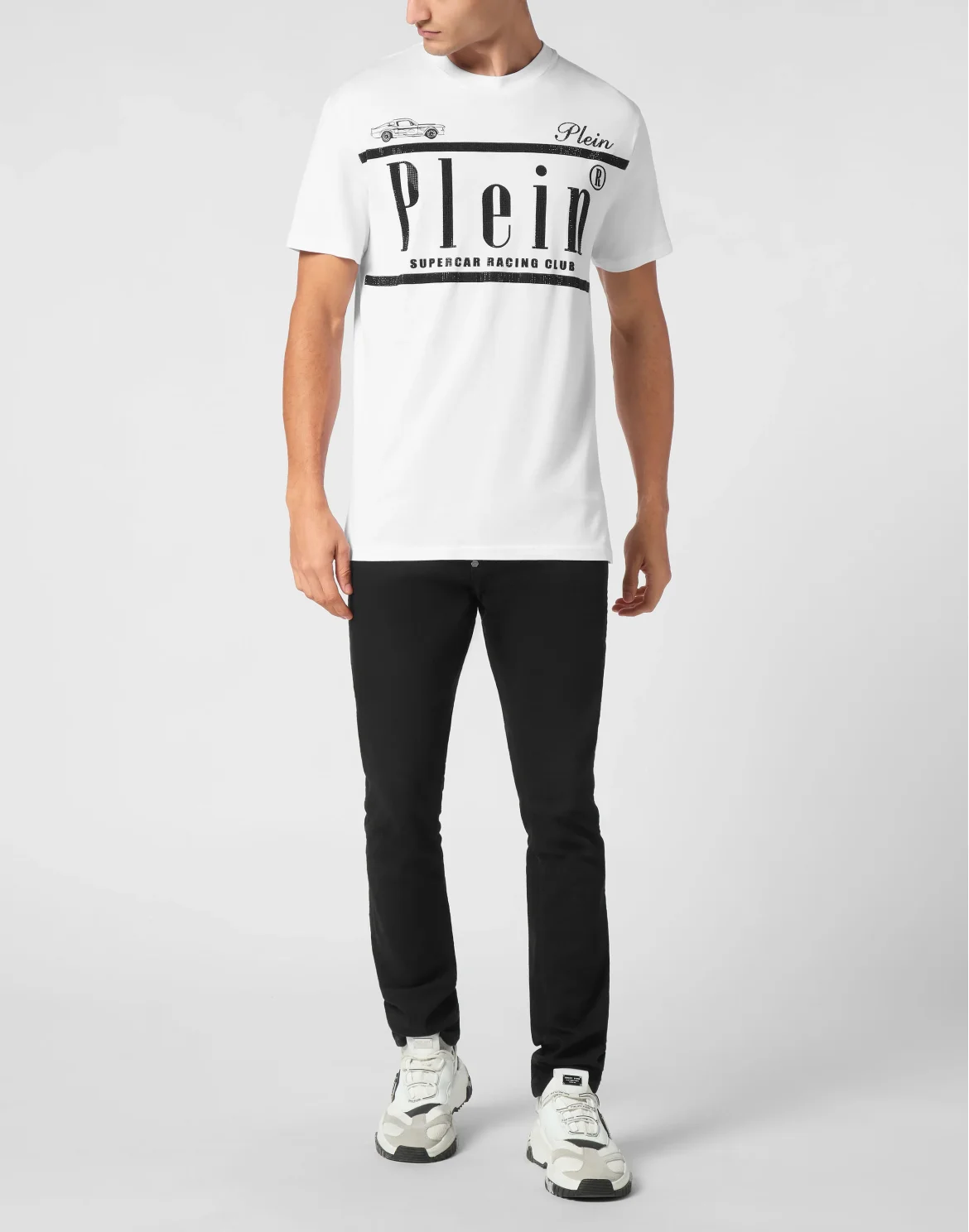 Jersey T-shirt Round Neck SS Strass Racing Club, цвет: Белый