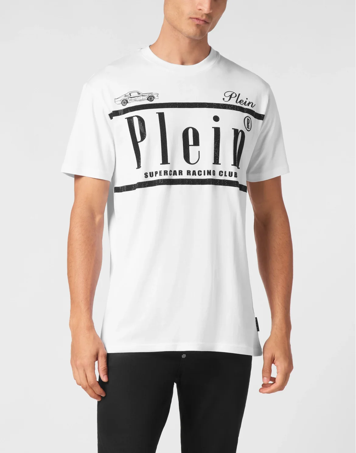 Jersey T-shirt Round Neck SS Strass Racing Club, цвет: Белый