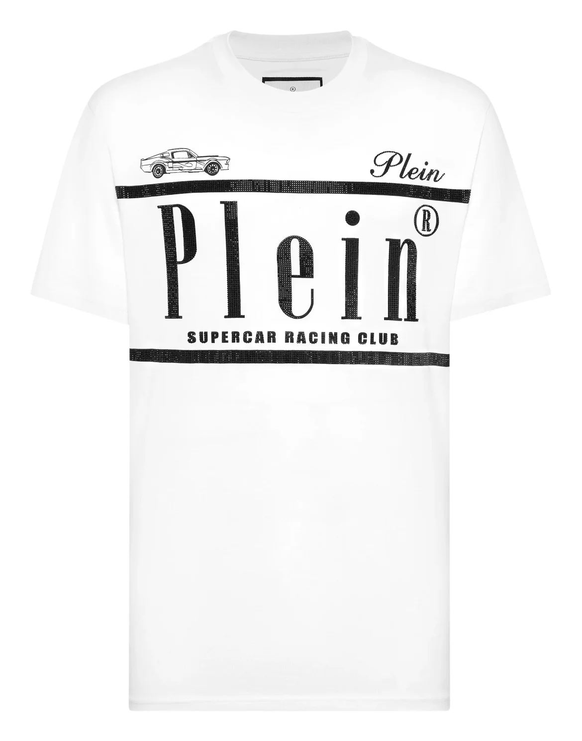 Jersey T-shirt Round Neck SS Strass Racing Club, цвет: Белый