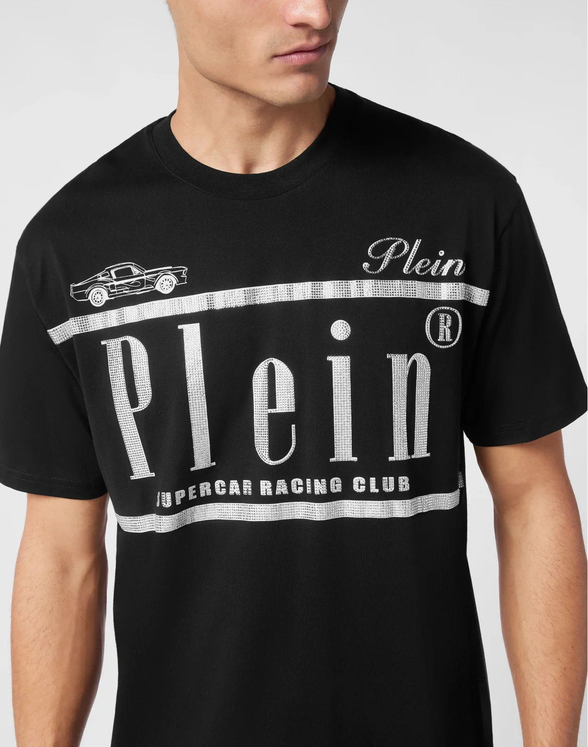 Jersey T-shirt Round Neck SS Strass Racing Club, цвет: Черный