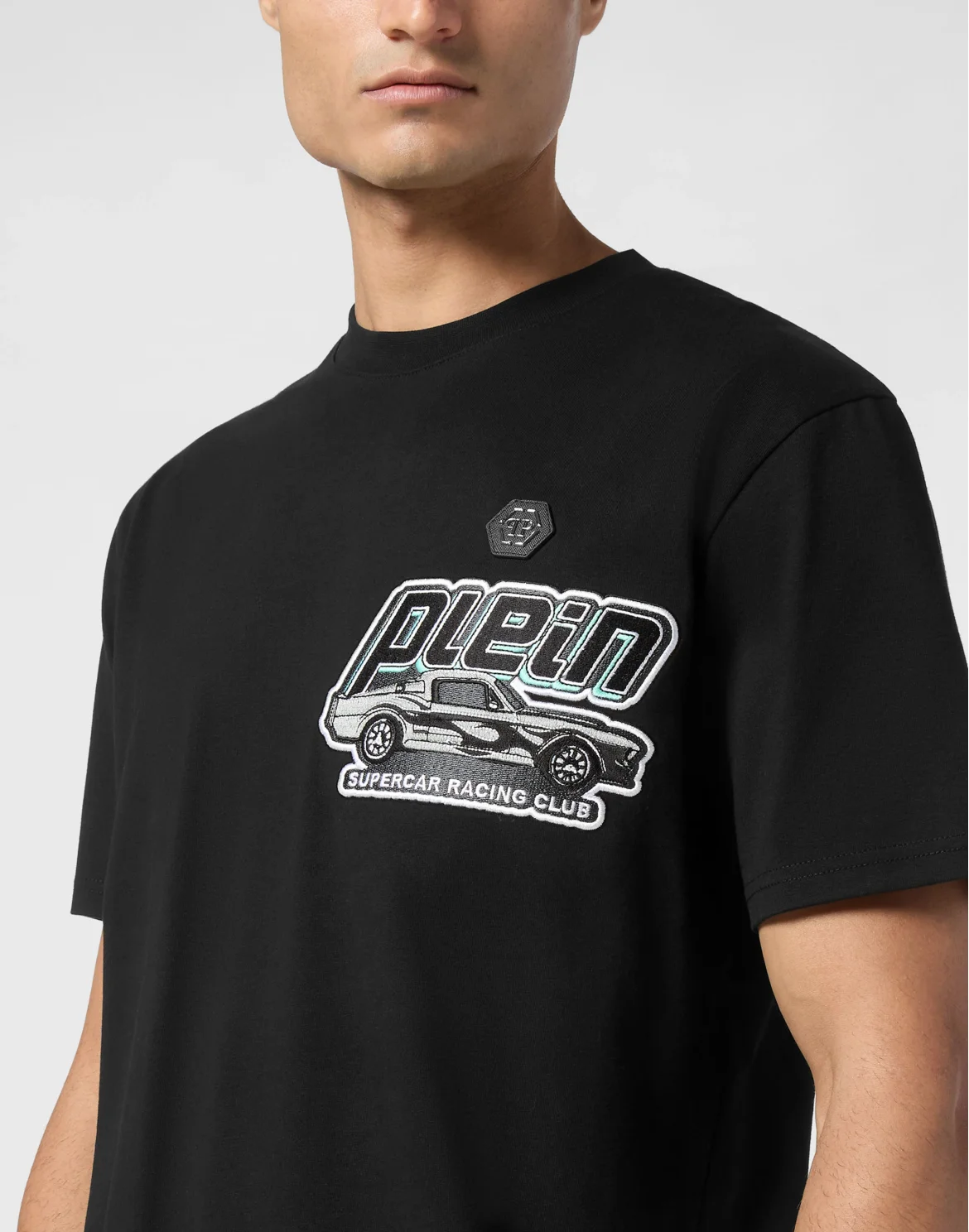 Jersey  T-shirt Round Neck SS Cars Racing, цвет: Черный