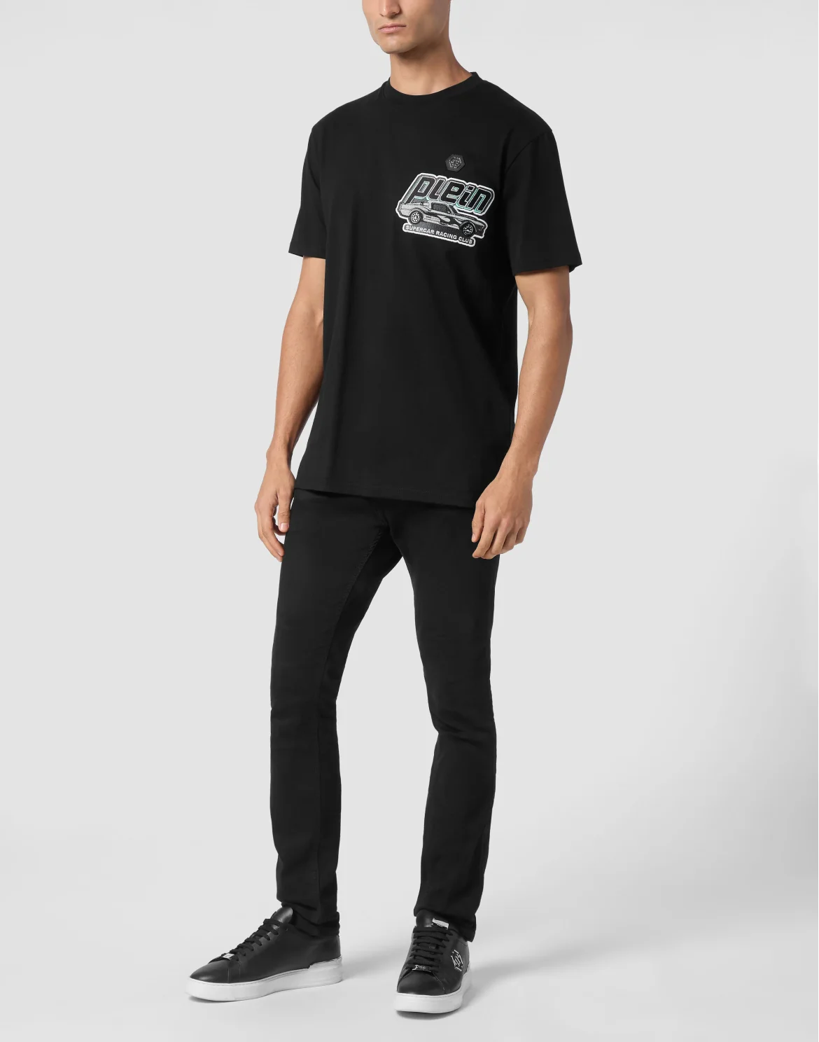 Jersey  T-shirt Round Neck SS Cars Racing, цвет: Черный