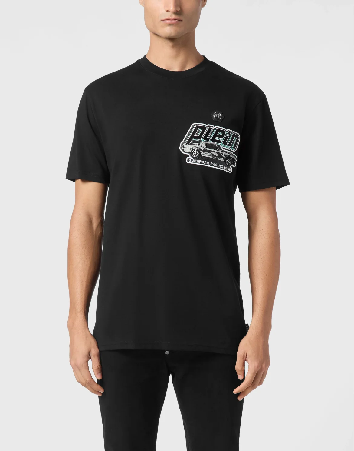 Jersey  T-shirt Round Neck SS Cars Racing, цвет: Черный