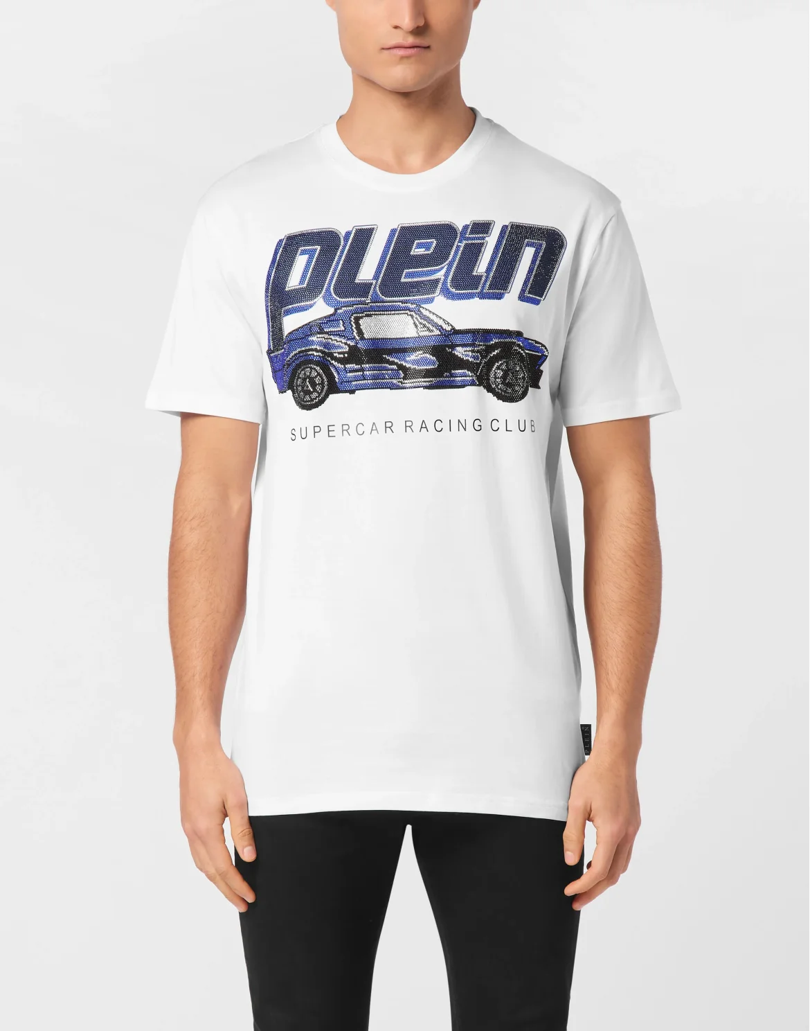 Jersey T-shirt Round Neck SS Cars Racing, цвет: Белый