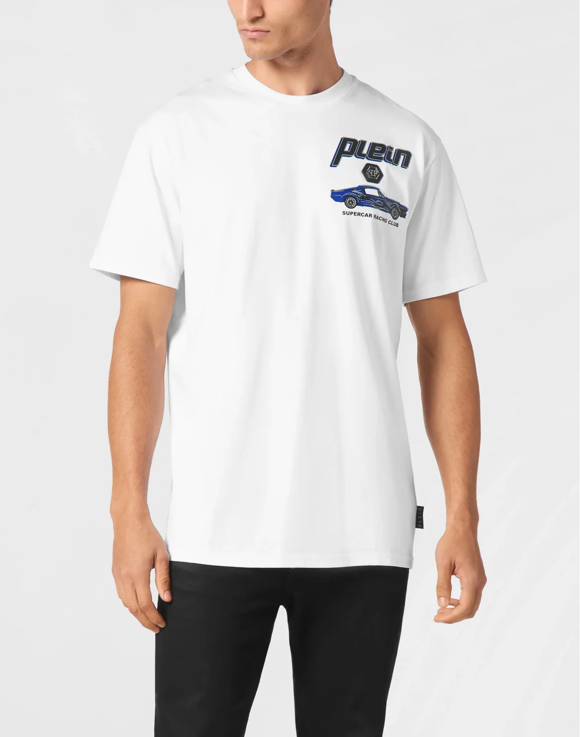Jersey T-shirt Round Neck SS Cars Racing, цвет: Белый