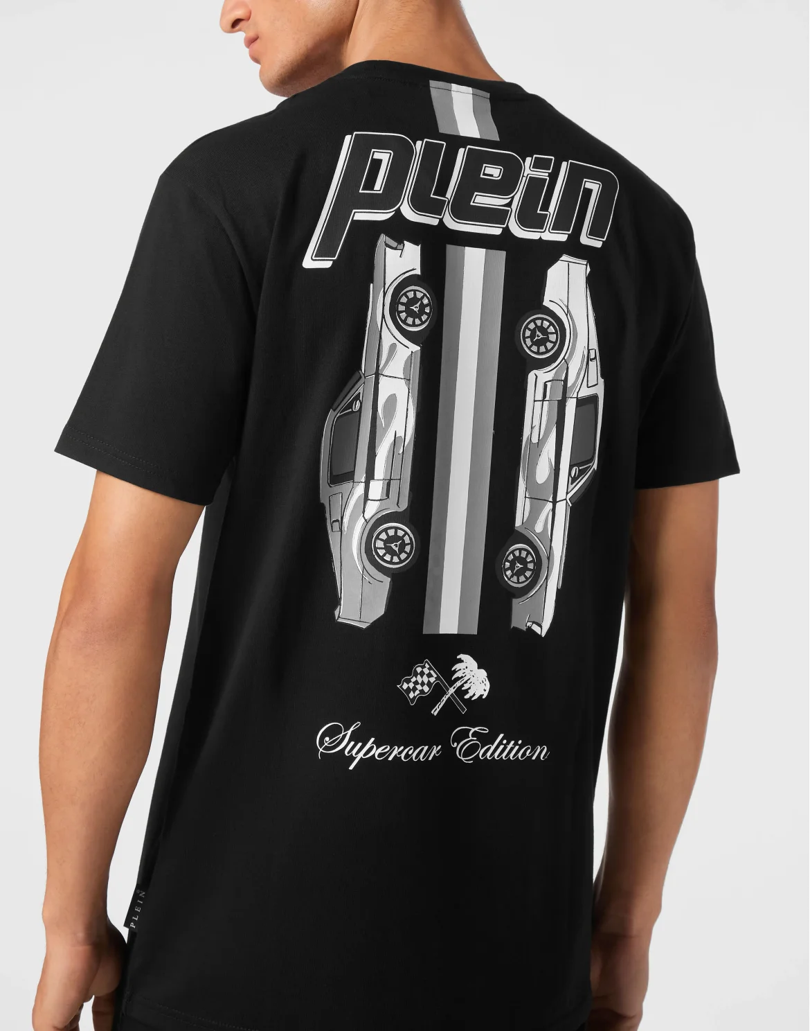Jersey T-shirt Round Neck SS Cars Racing, цвет: Черный