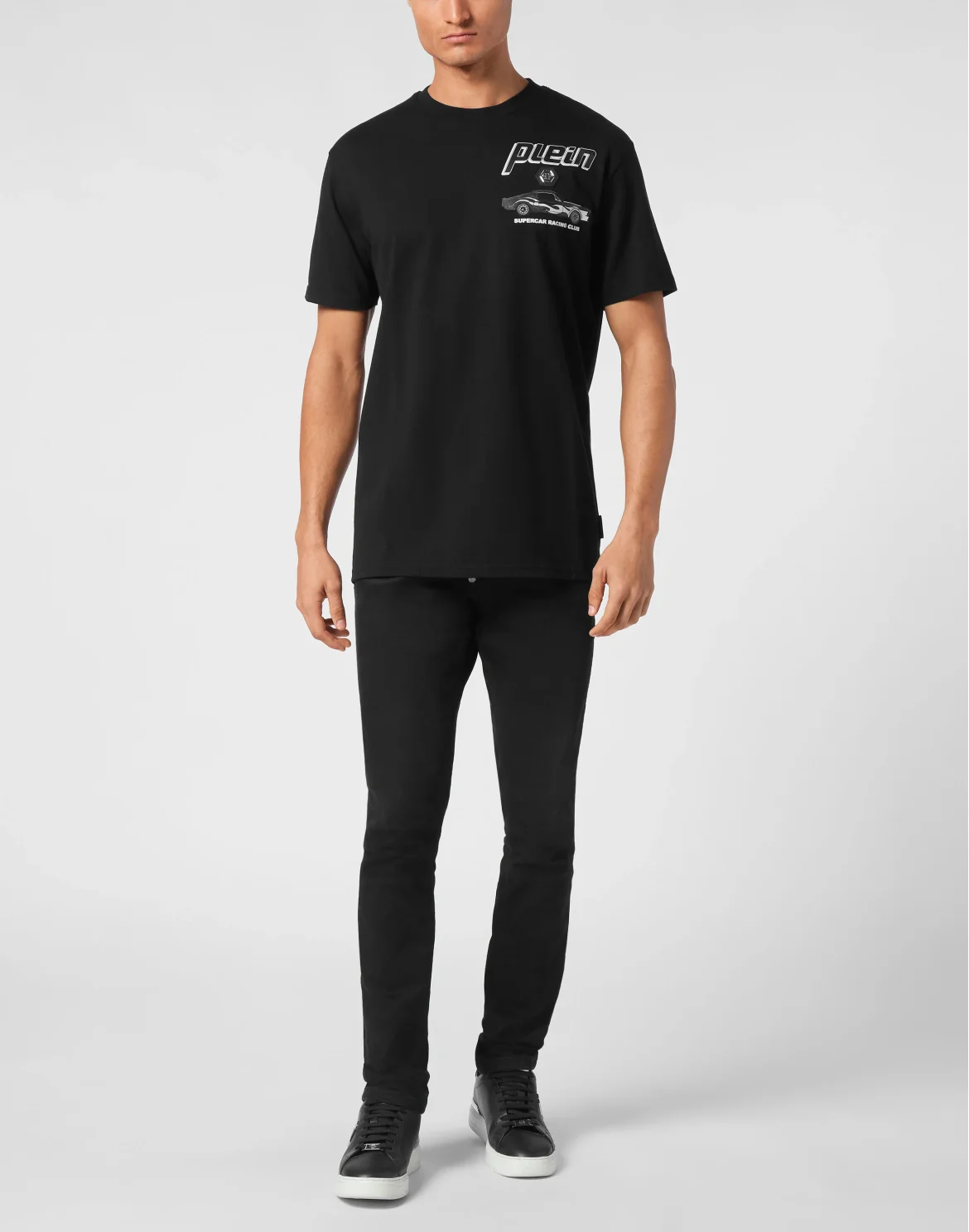 Jersey T-shirt Round Neck SS Cars Racing, цвет: Черный