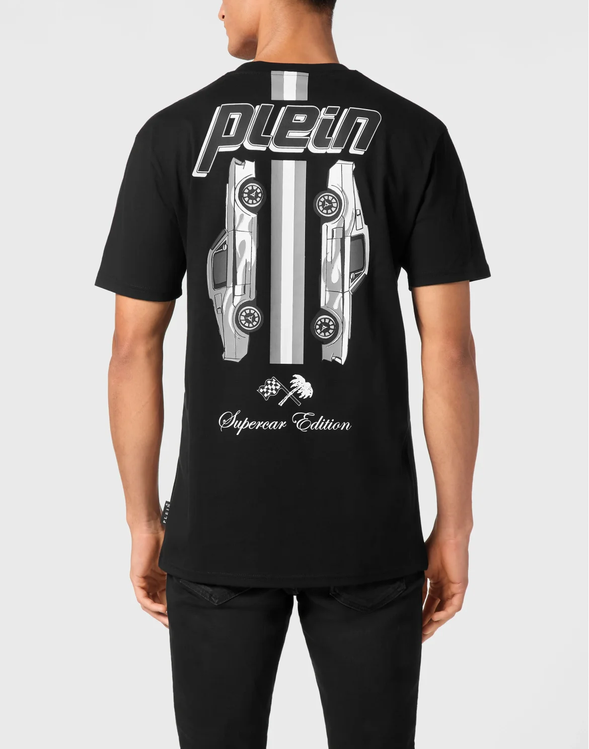 Jersey T-shirt Round Neck SS Cars Racing, цвет: Черный