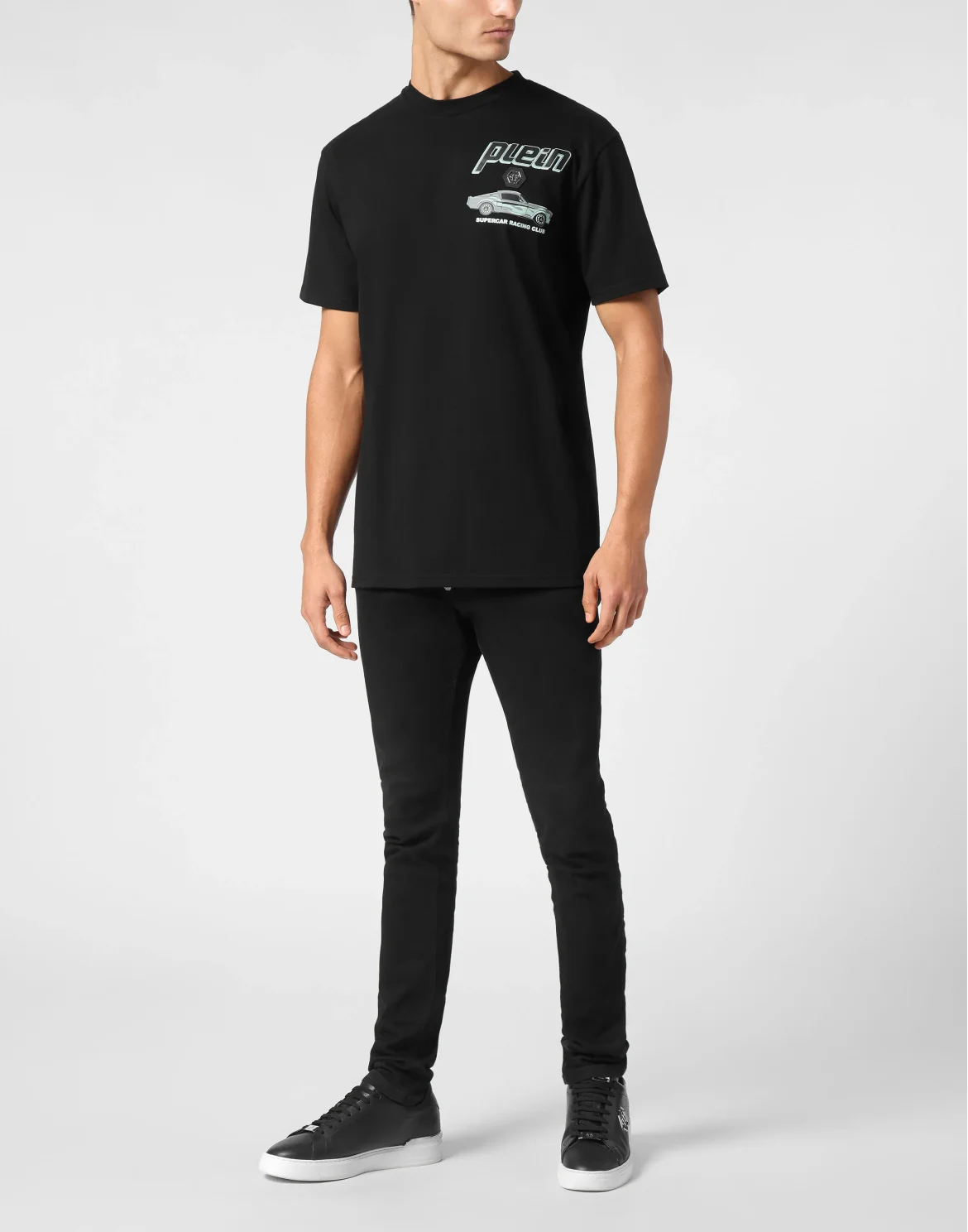 Jersey T-shirt Round Neck SS Cars Racing, цвет: Черный