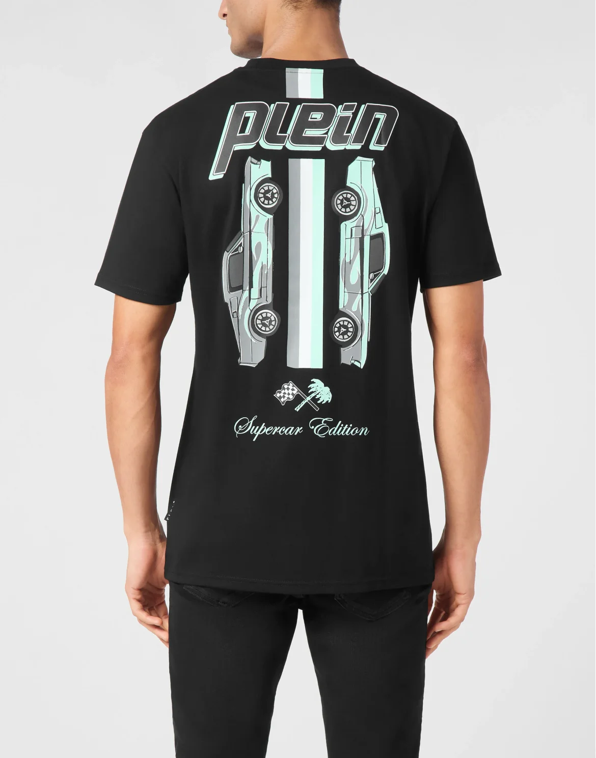 Jersey T-shirt Round Neck SS Cars Racing, цвет: Черный