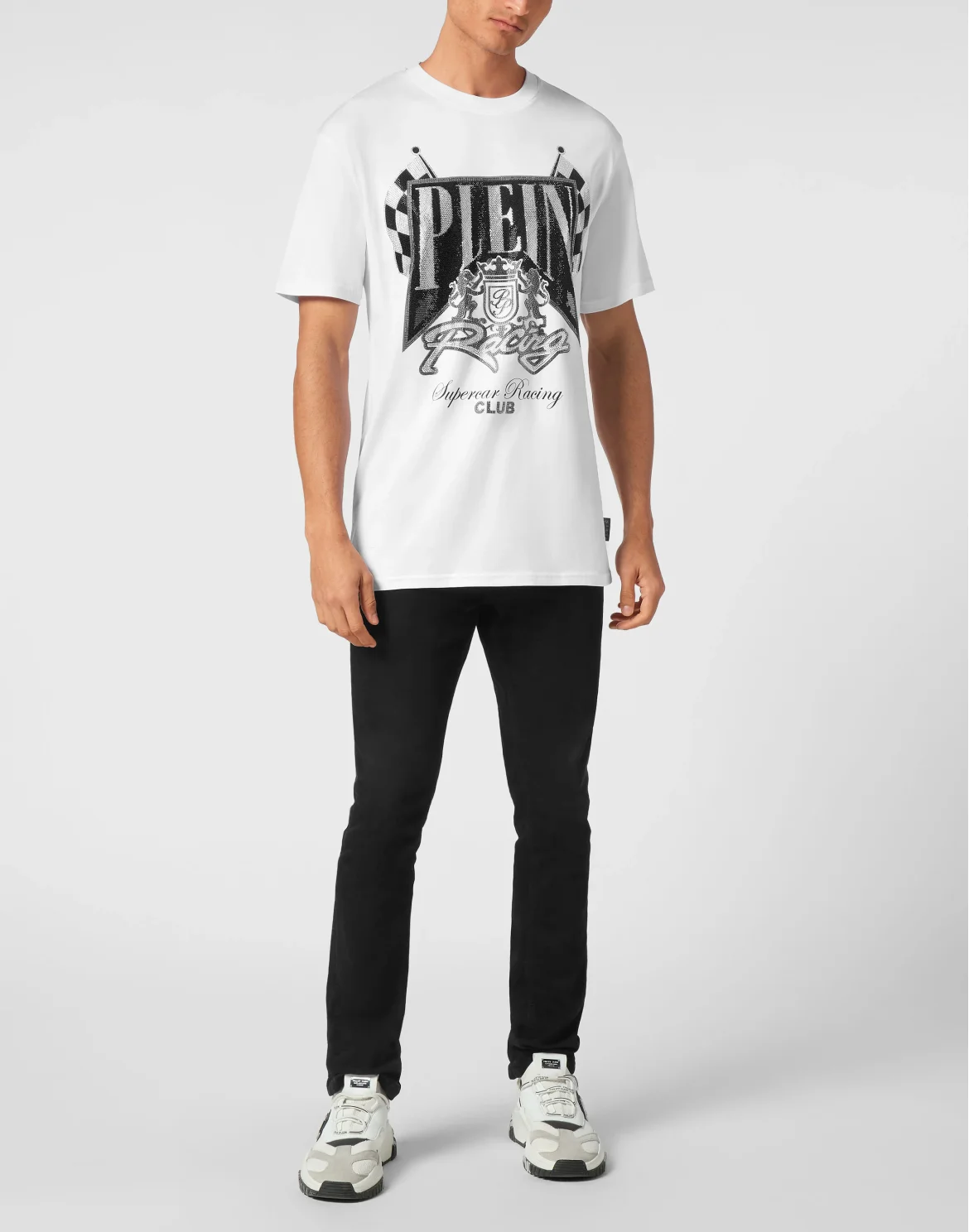 Jersey T-shirt Round Neck SS Strass Racing Club, цвет: Белый
