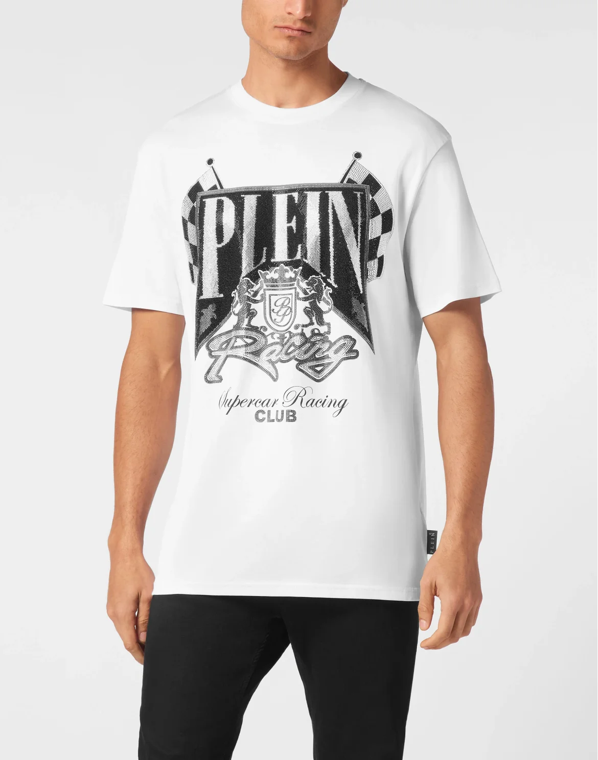 Jersey T-shirt Round Neck SS Strass Racing Club, цвет: Белый