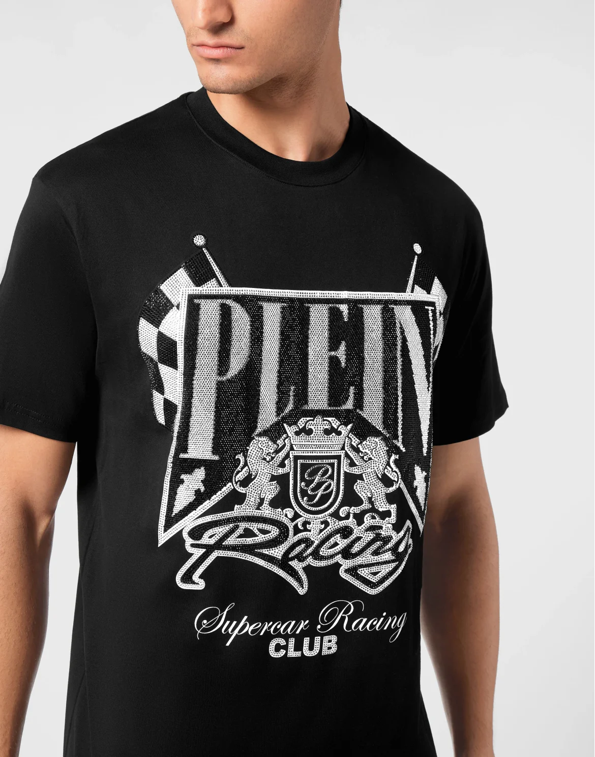 Jersey T-shirt Round Neck SS Strass Racing Club, цвет: Черный