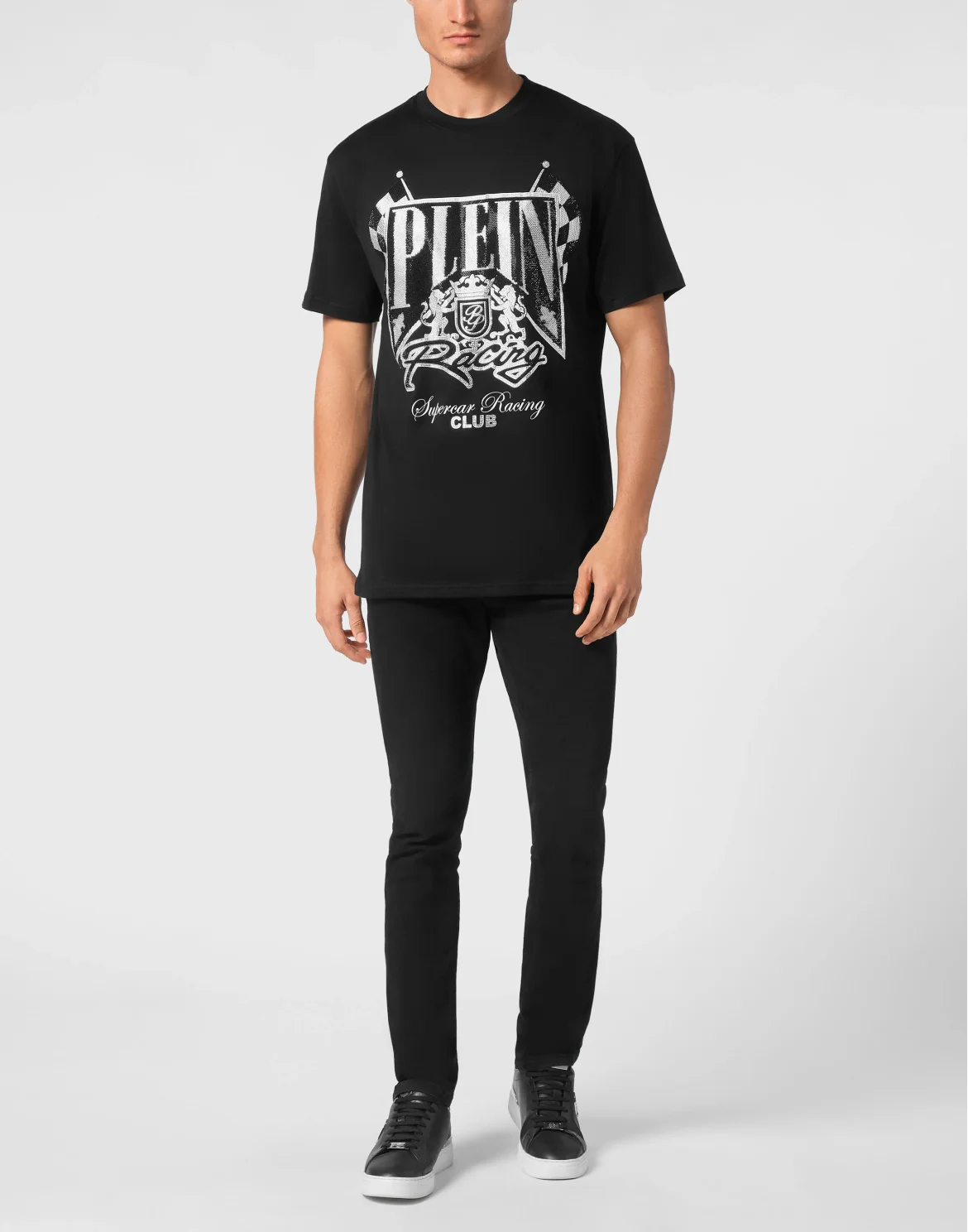 Jersey T-shirt Round Neck SS Strass Racing Club, цвет: Черный