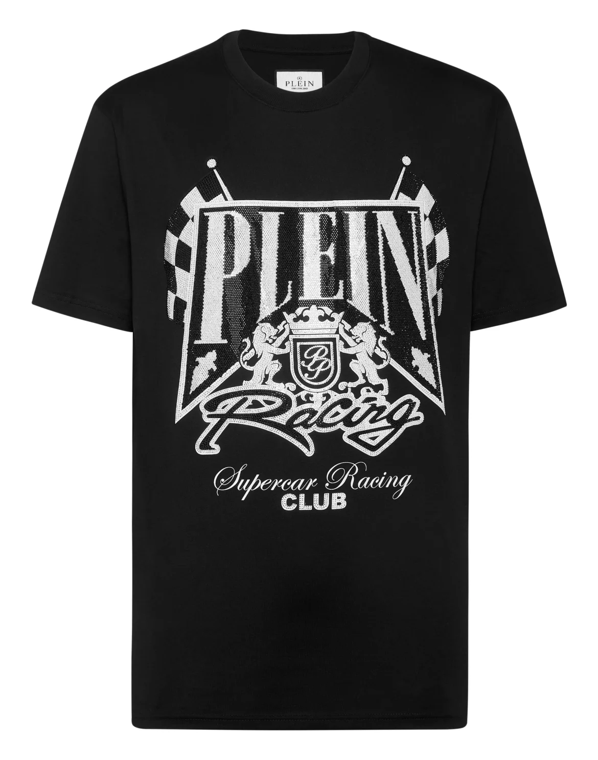 Jersey T-shirt Round Neck SS Strass Racing Club, цвет: Черный