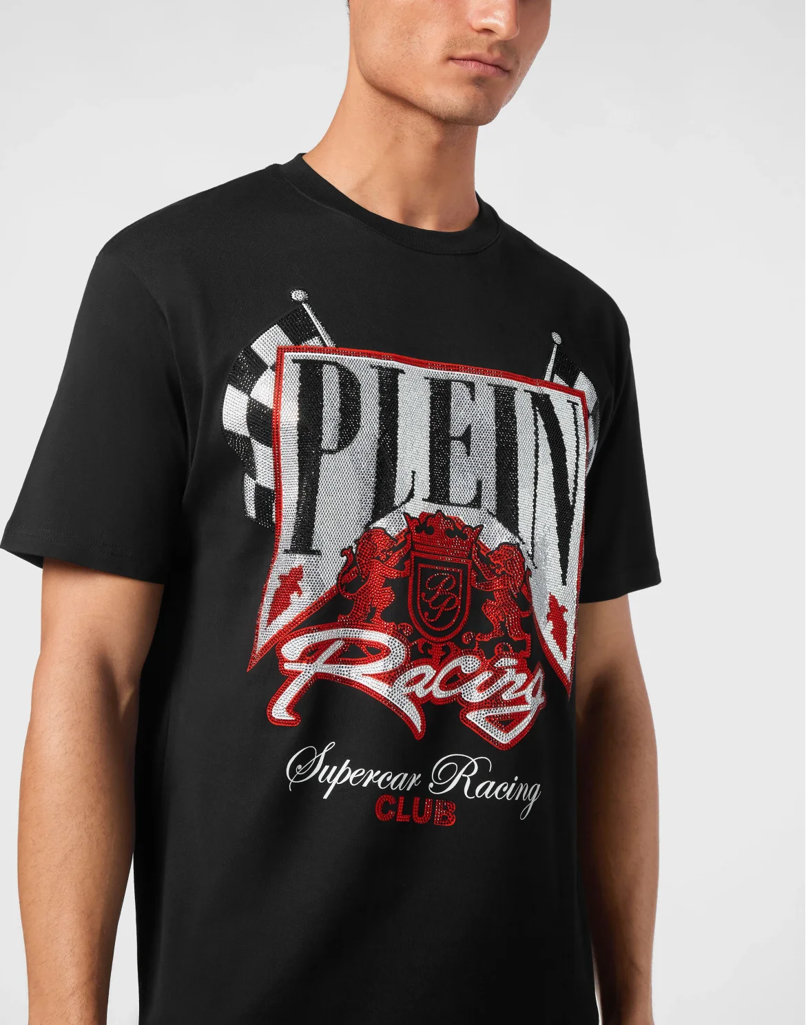 Jersey T-shirt Round Neck SS Strass Racing Club, цвет: Черный