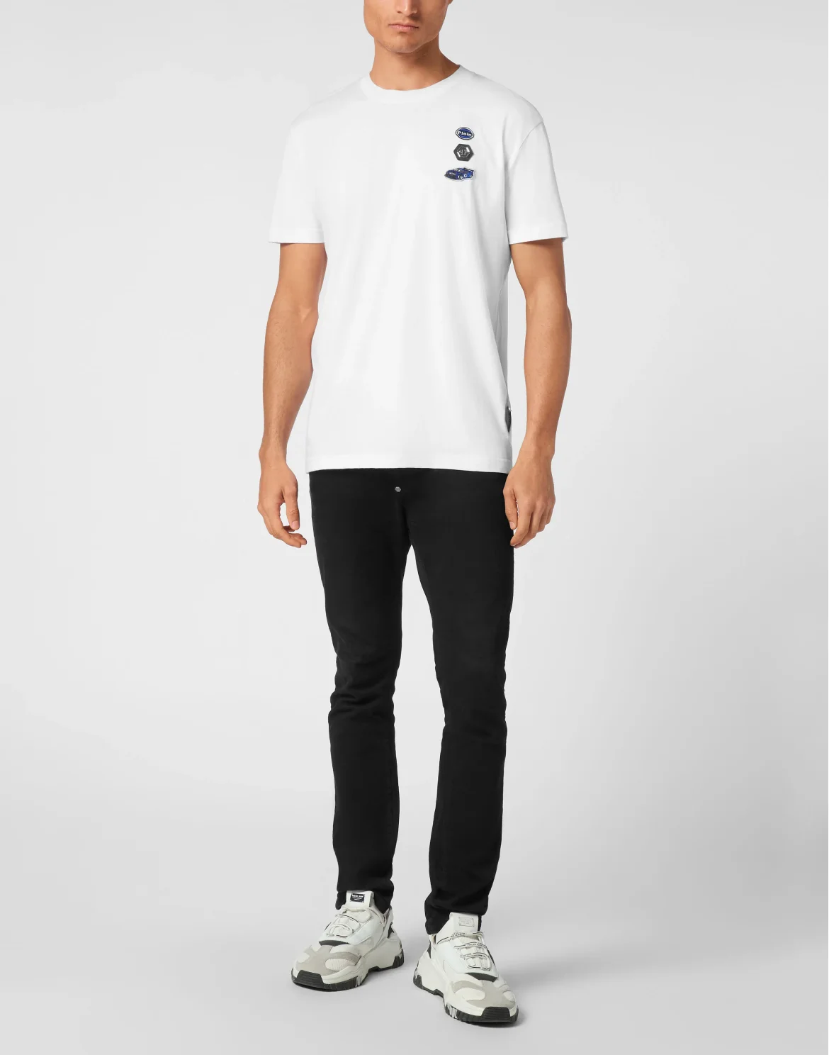 Jersey T-shirt Round Neck SS Cars Racing, цвет: Белый