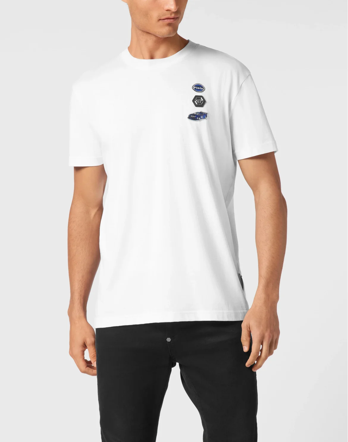 Jersey T-shirt Round Neck SS Cars Racing, цвет: Белый