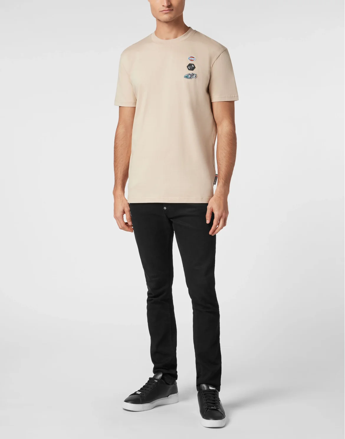 Jersey T-shirt Round Neck SS Cars Racing, цвет: Бежевый