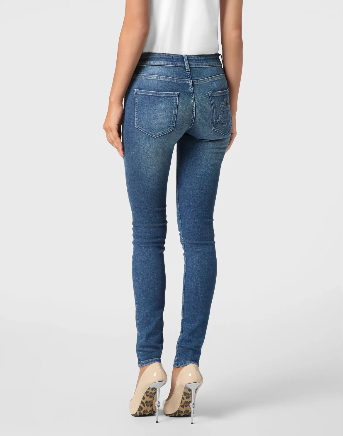 Denim Jeggings, цвет: Синий
