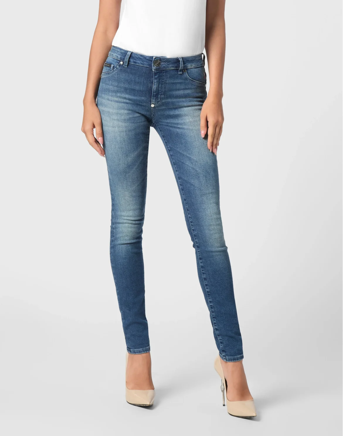 Denim Jeggings, цвет: Синий