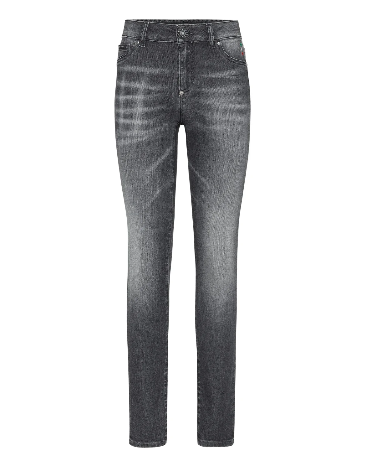 Denim Jeggings, цвет: Серый