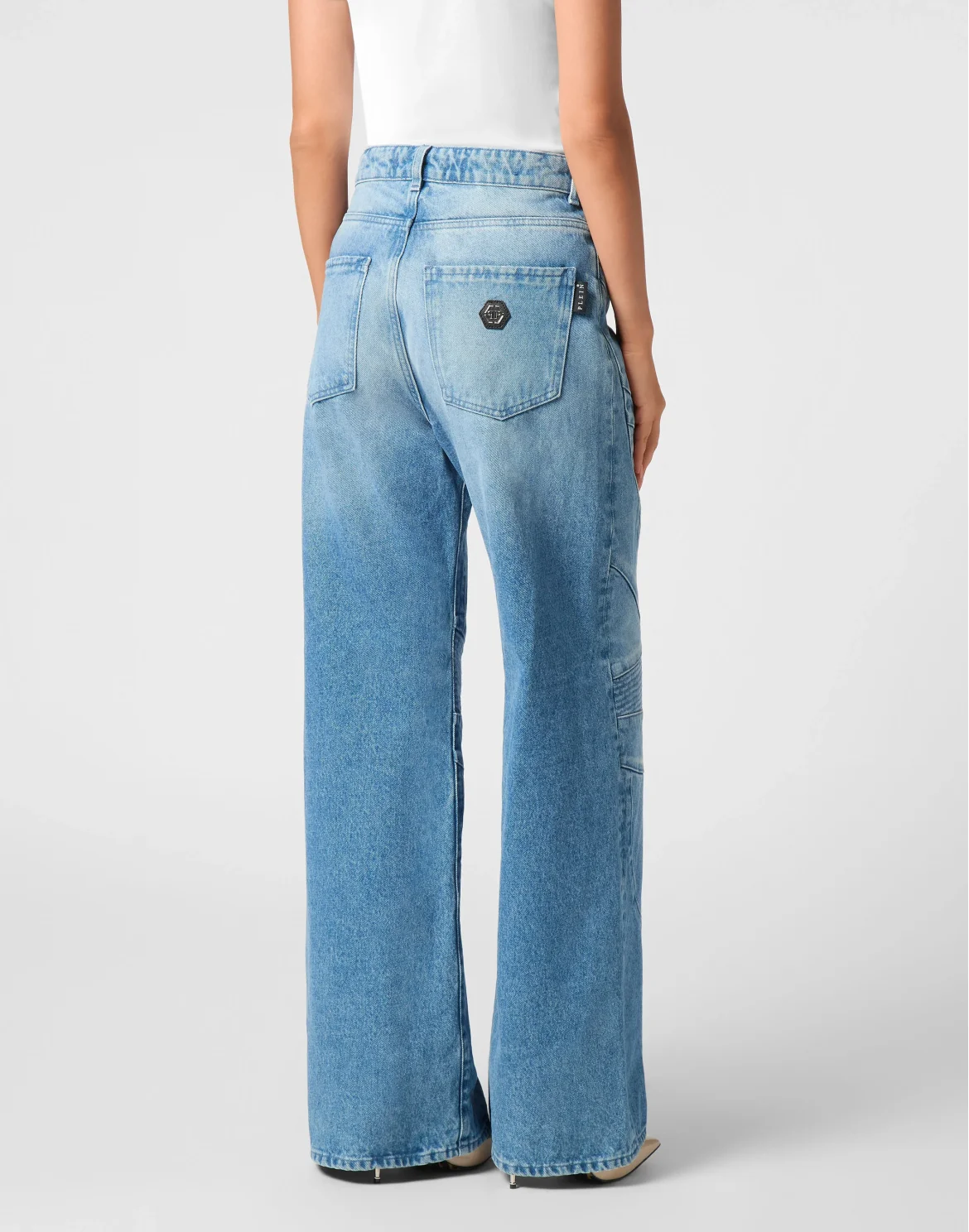 Skater Fit Denim Trousers Racing, цвет: Голубой