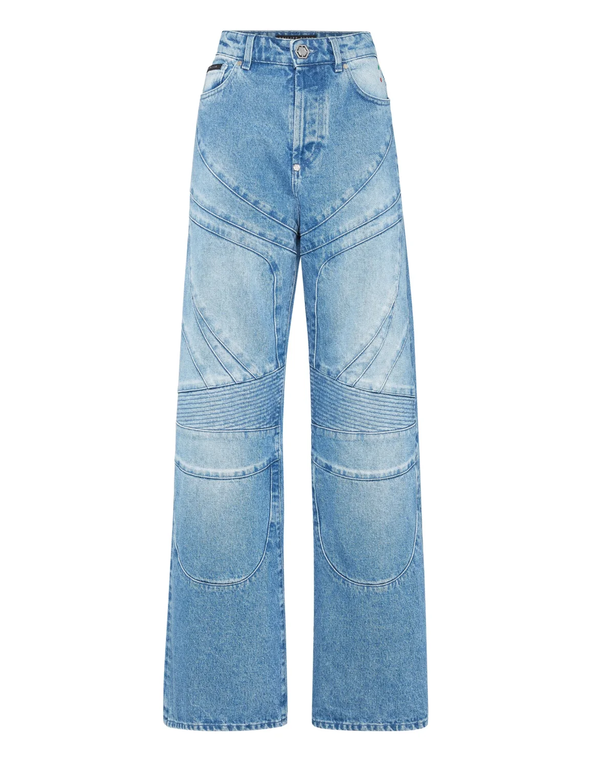Skater Fit Denim Trousers Racing, цвет: Голубой