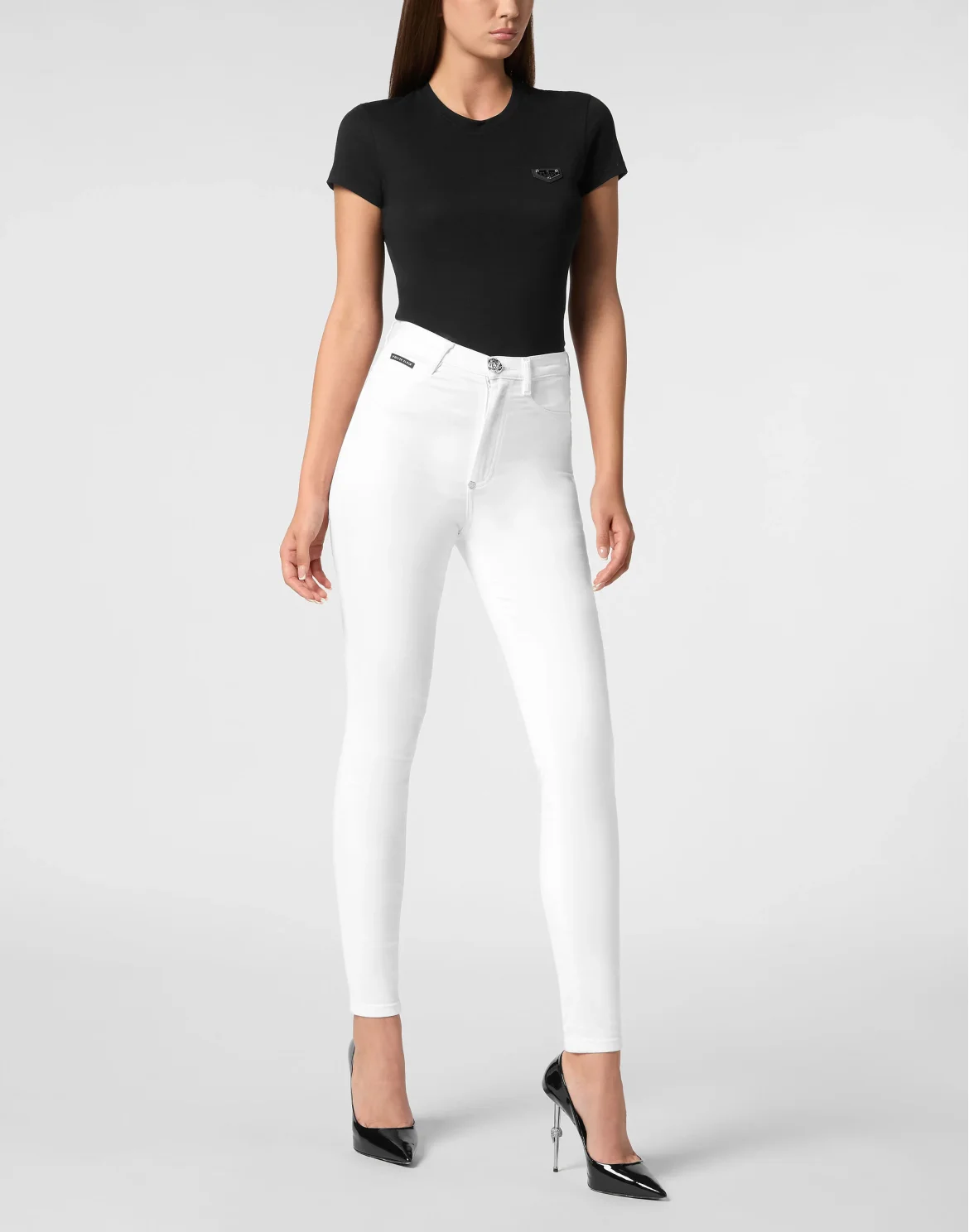 High Waist Jegging, цвет: Белый