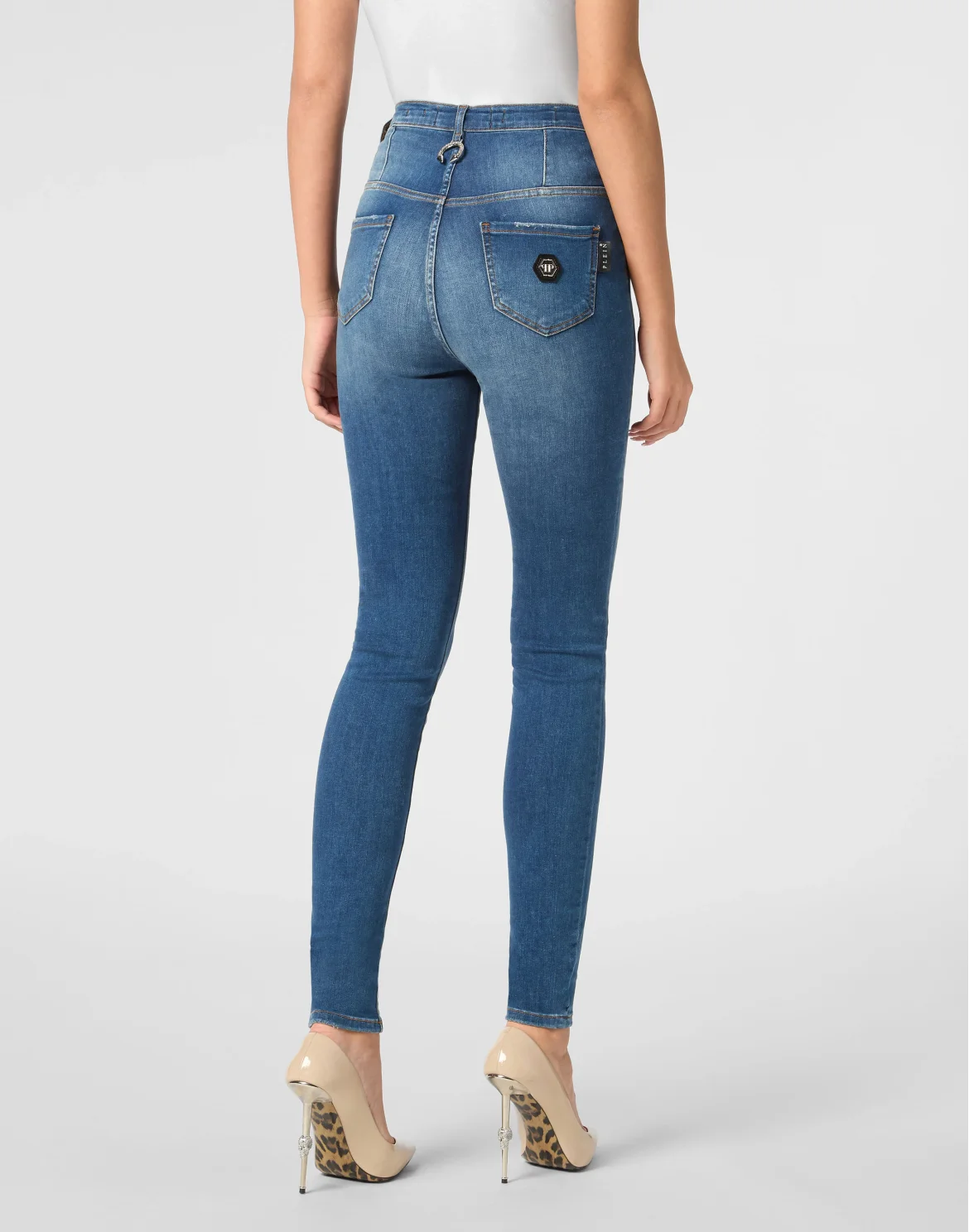 High Waist Jegging, цвет: Синий