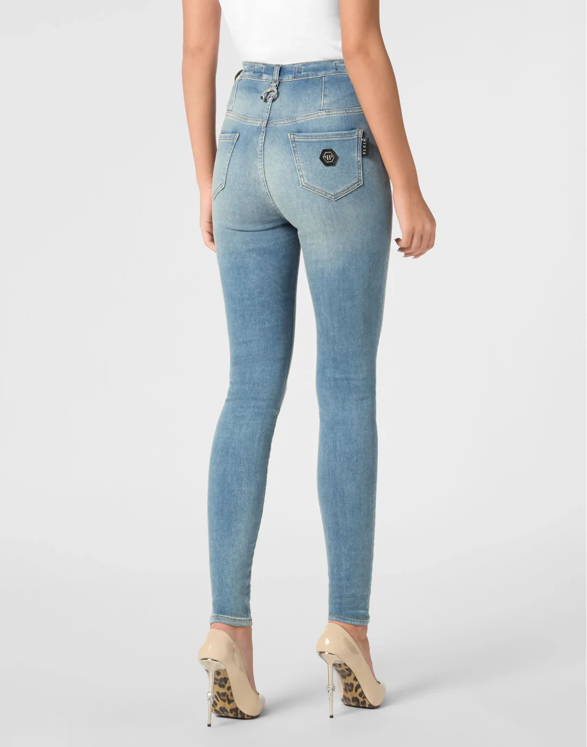 High Waist Jegging, цвет: Серый