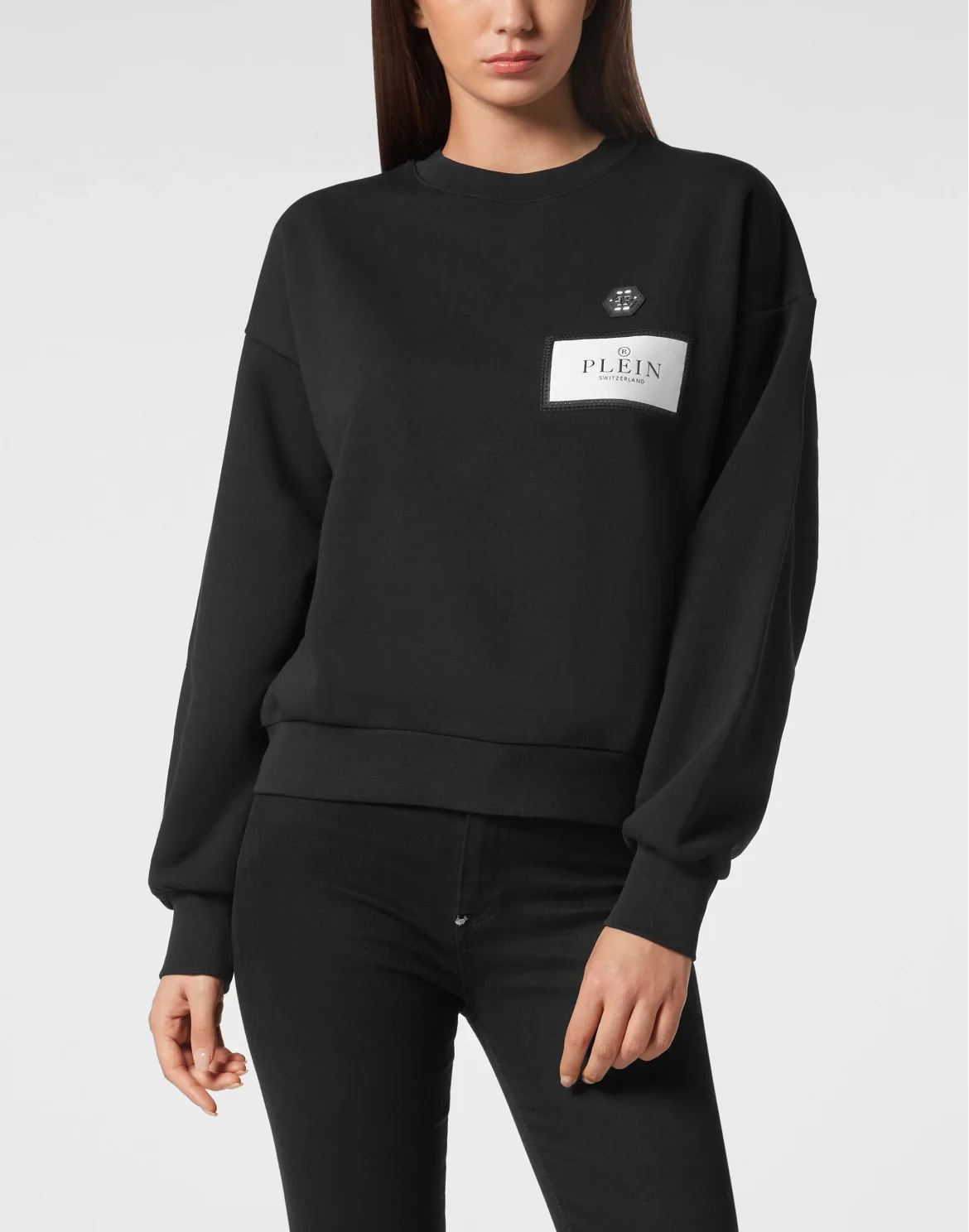 Sweatshirt Round Neck LS, цвет: Черный