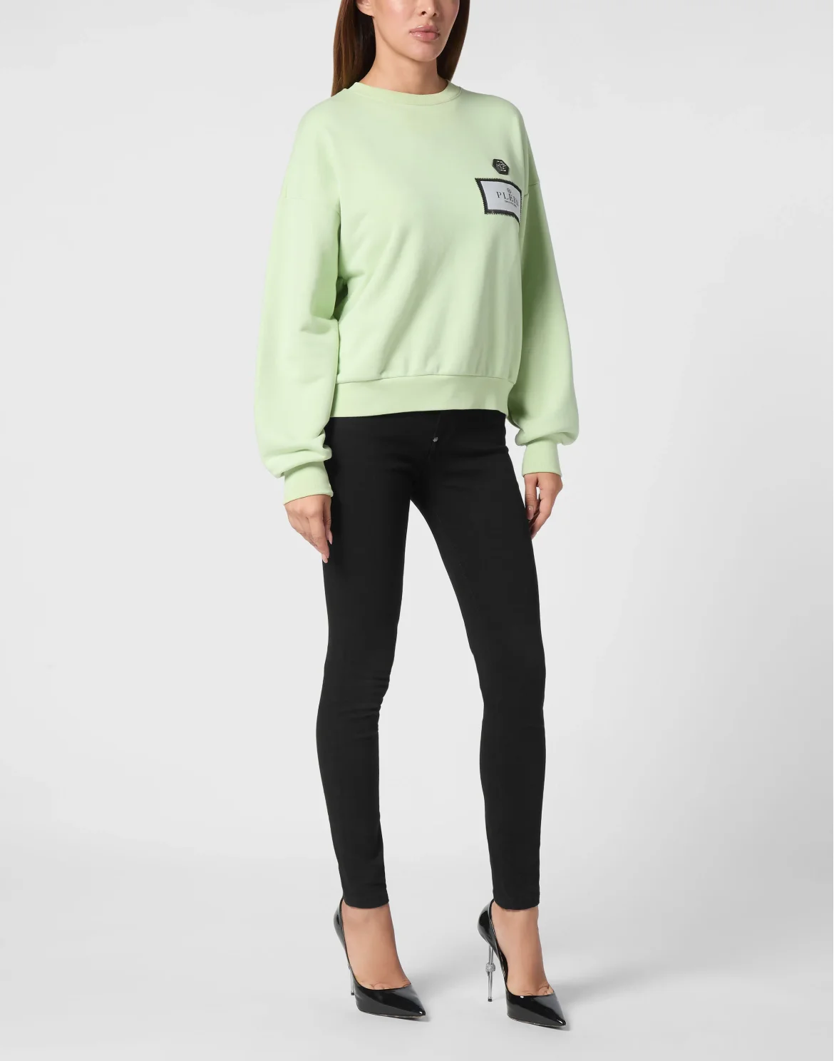 Sweatshirt Round Neck LS, цвет: Зеленый