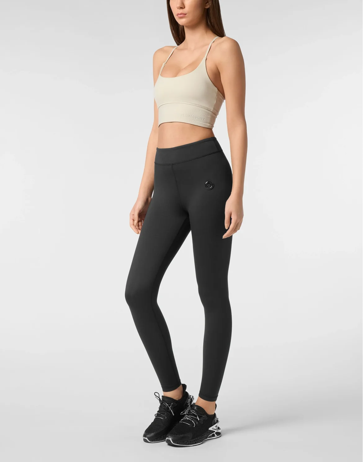 Push Up High Waisted Leggings Scratch, цвет: Черный