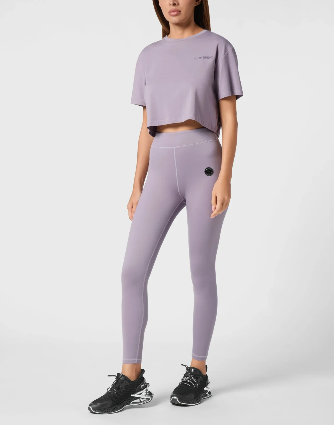 Push Up High Waisted Leggings Scratch, цвет: Фиолетовый