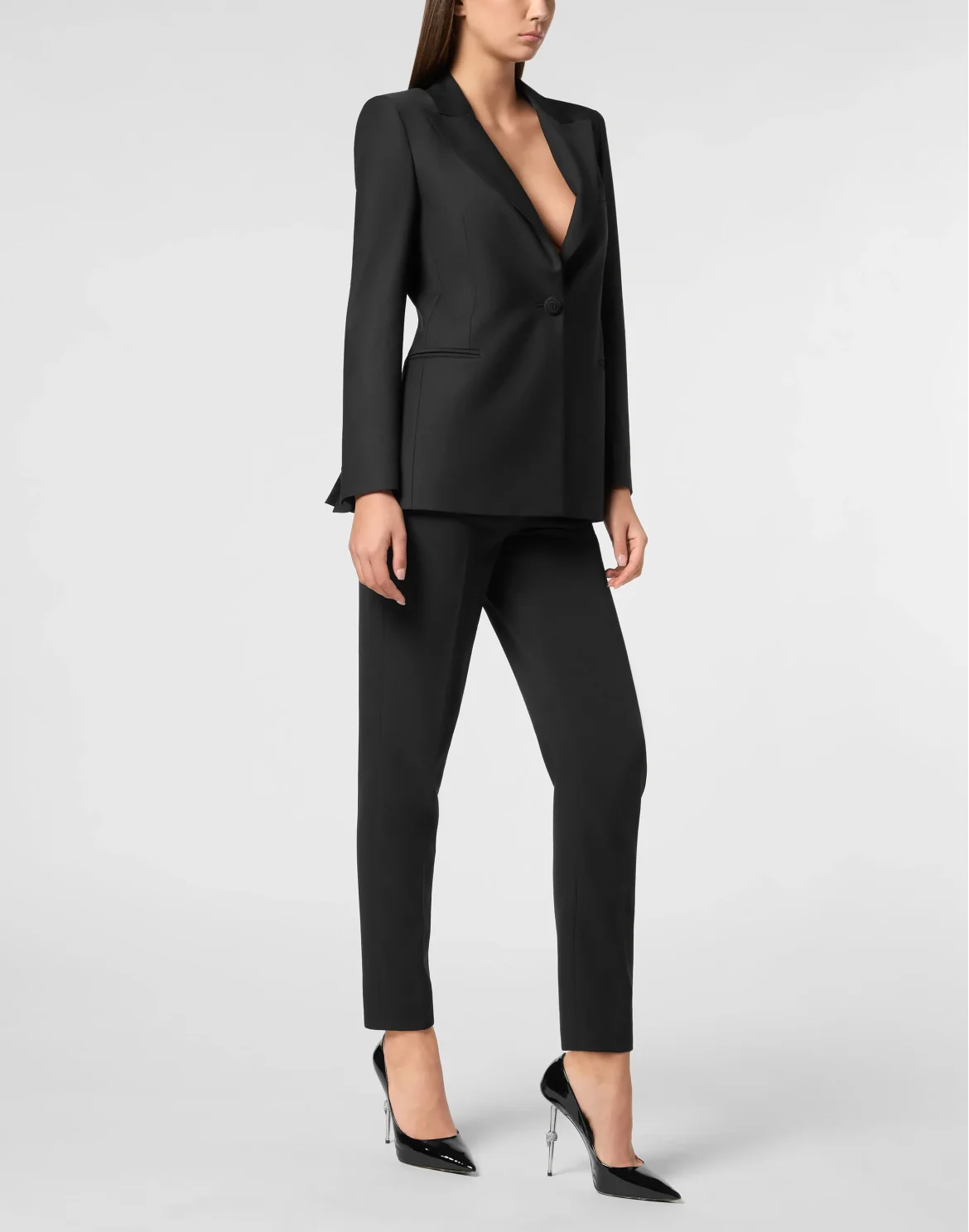Wool Blazer Skull strass, цвет: Черный