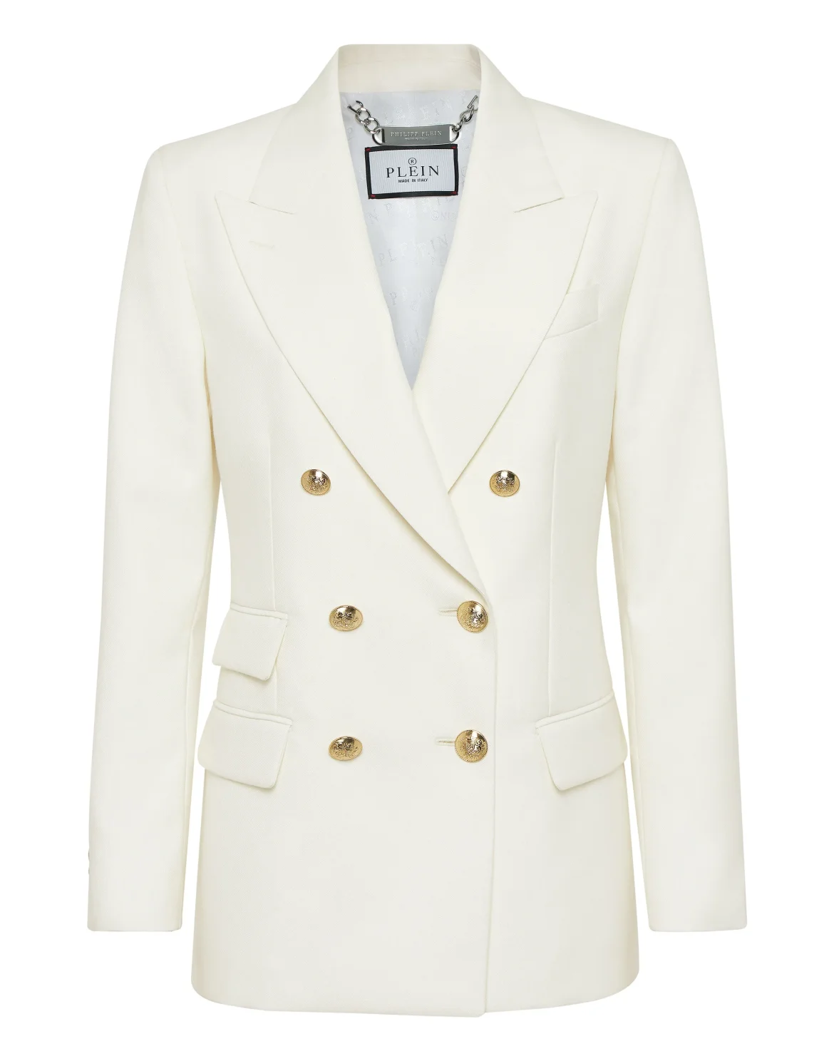 Wool Marine Fit Blazer LS, цвет: Белый